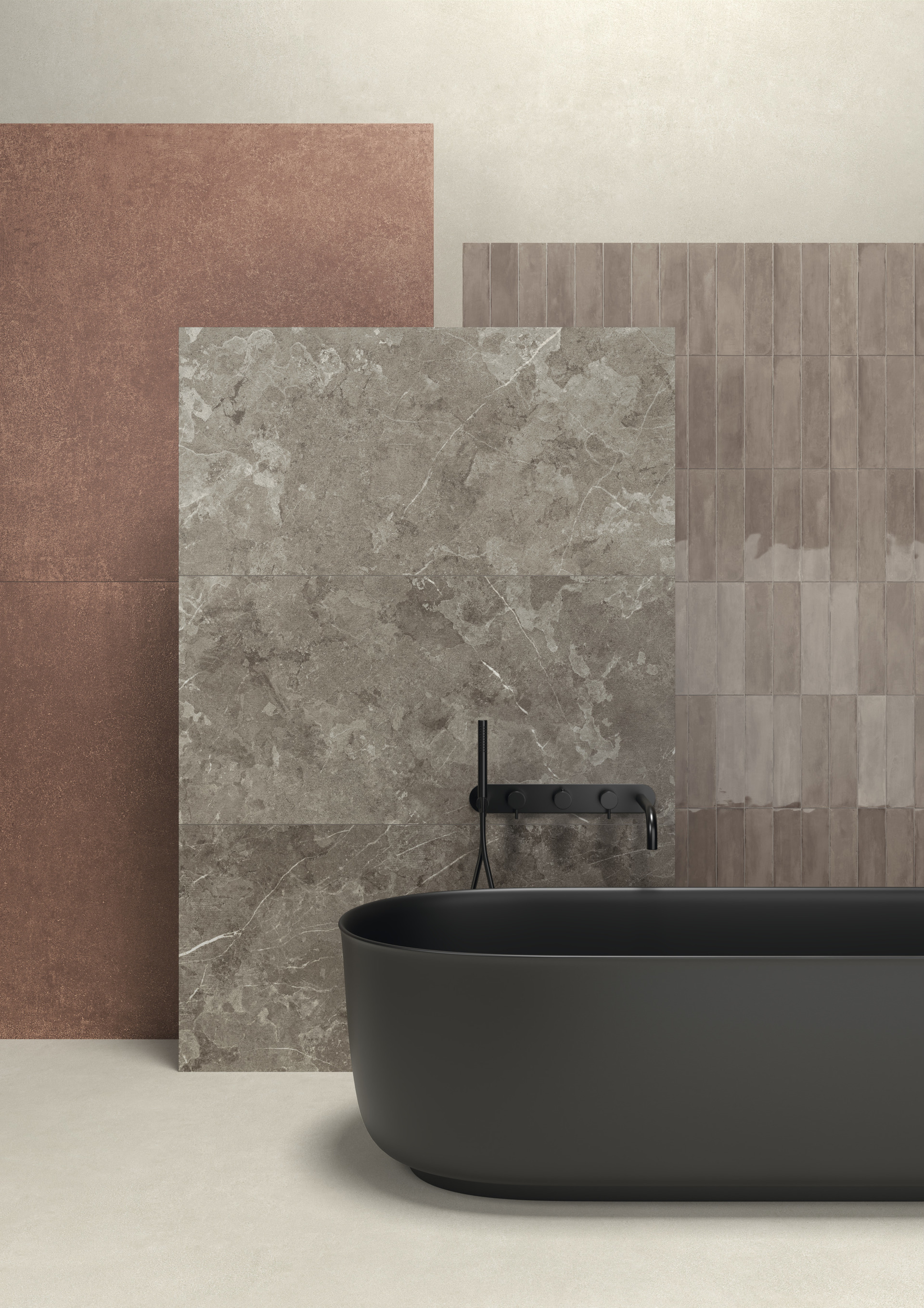 Stone Look Porcelain Tiles - ELEMENTI WALL