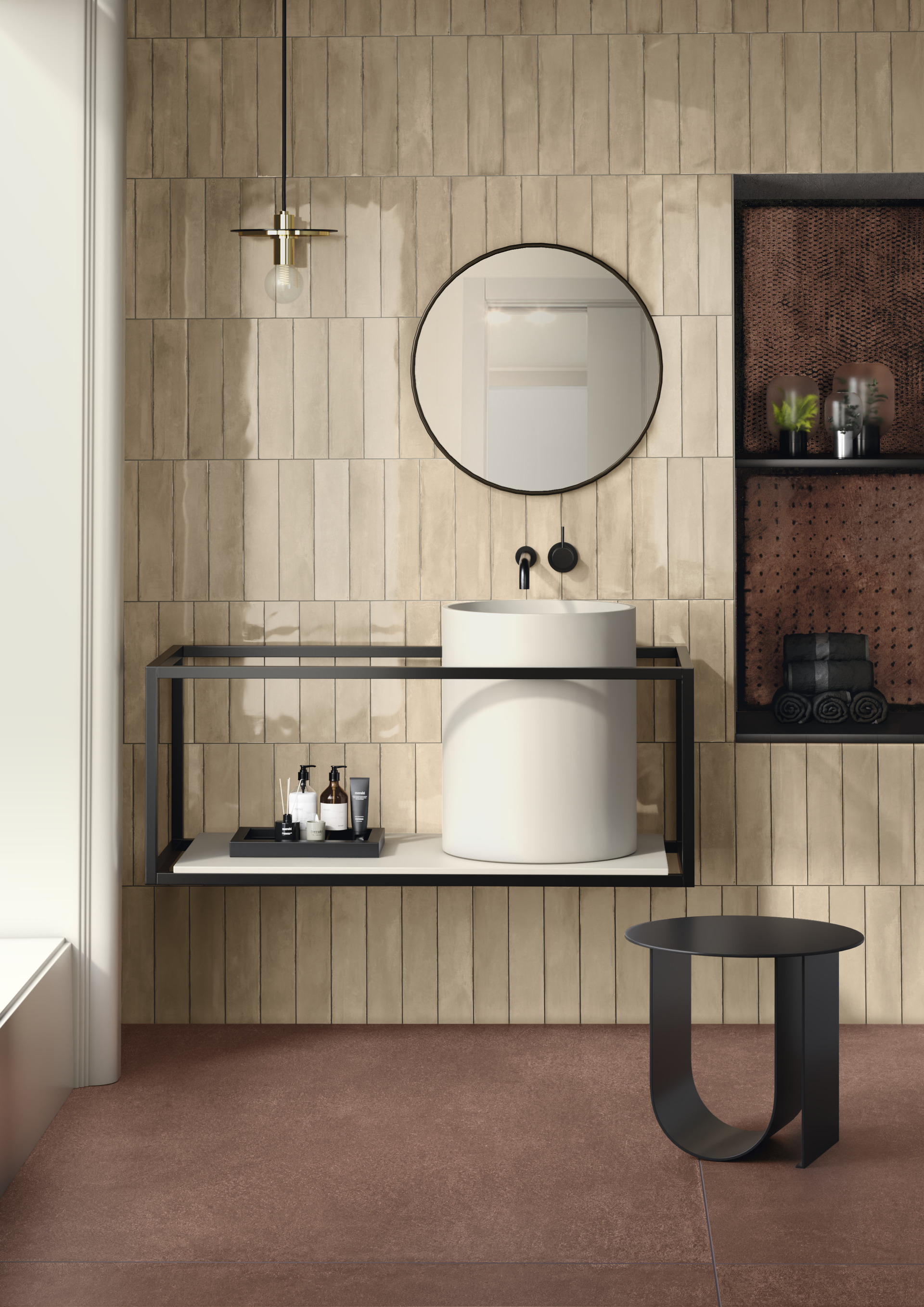 Stone Look Porcelain Tiles - ELEMENTI WALL