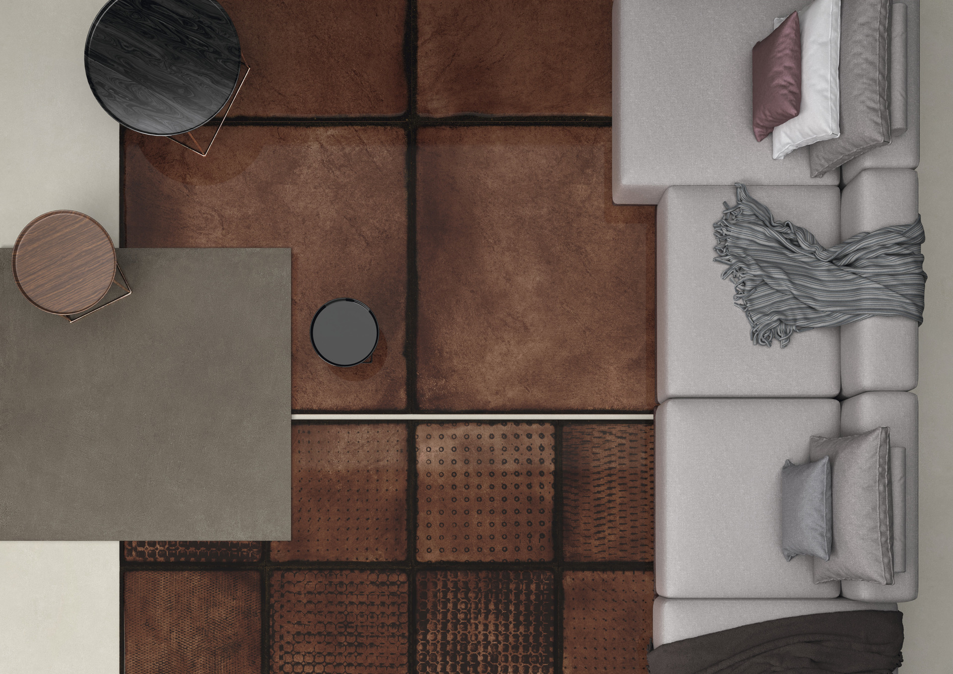 Stone Look Porcelain Tiles - ELEMENTI TERRA