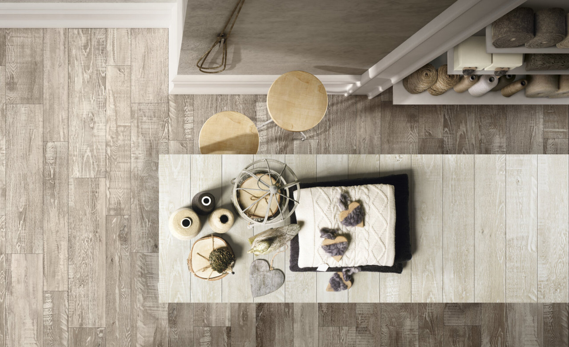 Wood Look Porcelain Tiles - MADEIRA