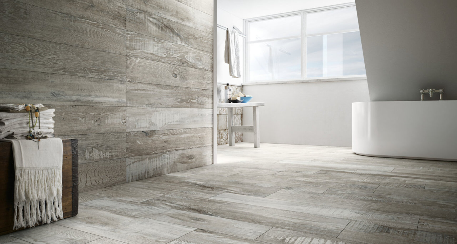 Wood Look Porcelain Tiles - MADEIRA