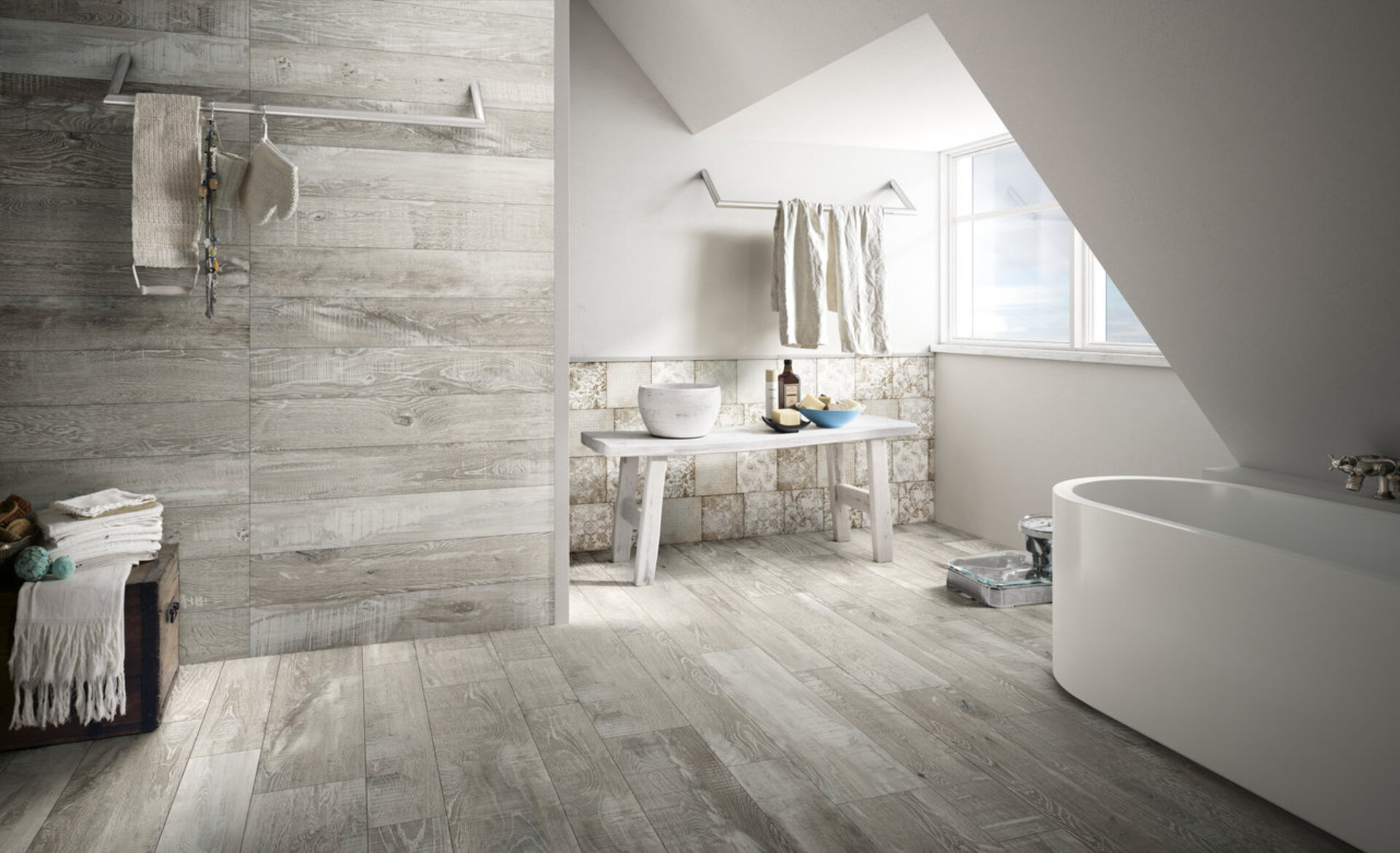 Wood Look Porcelain Tiles - MADEIRA