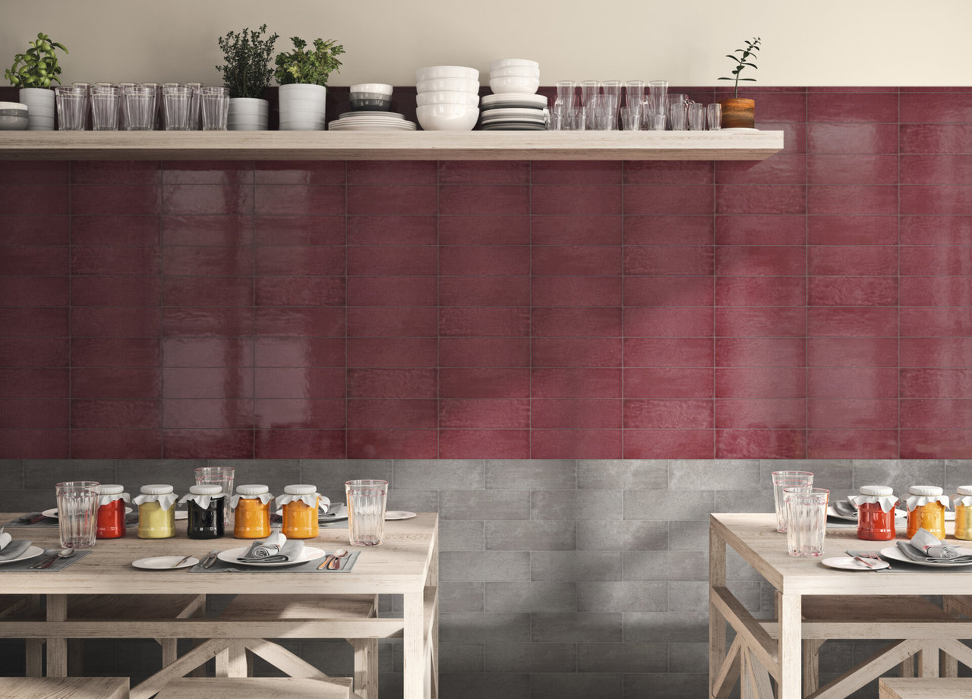  Porcelain Tiles - MAIOLICA
