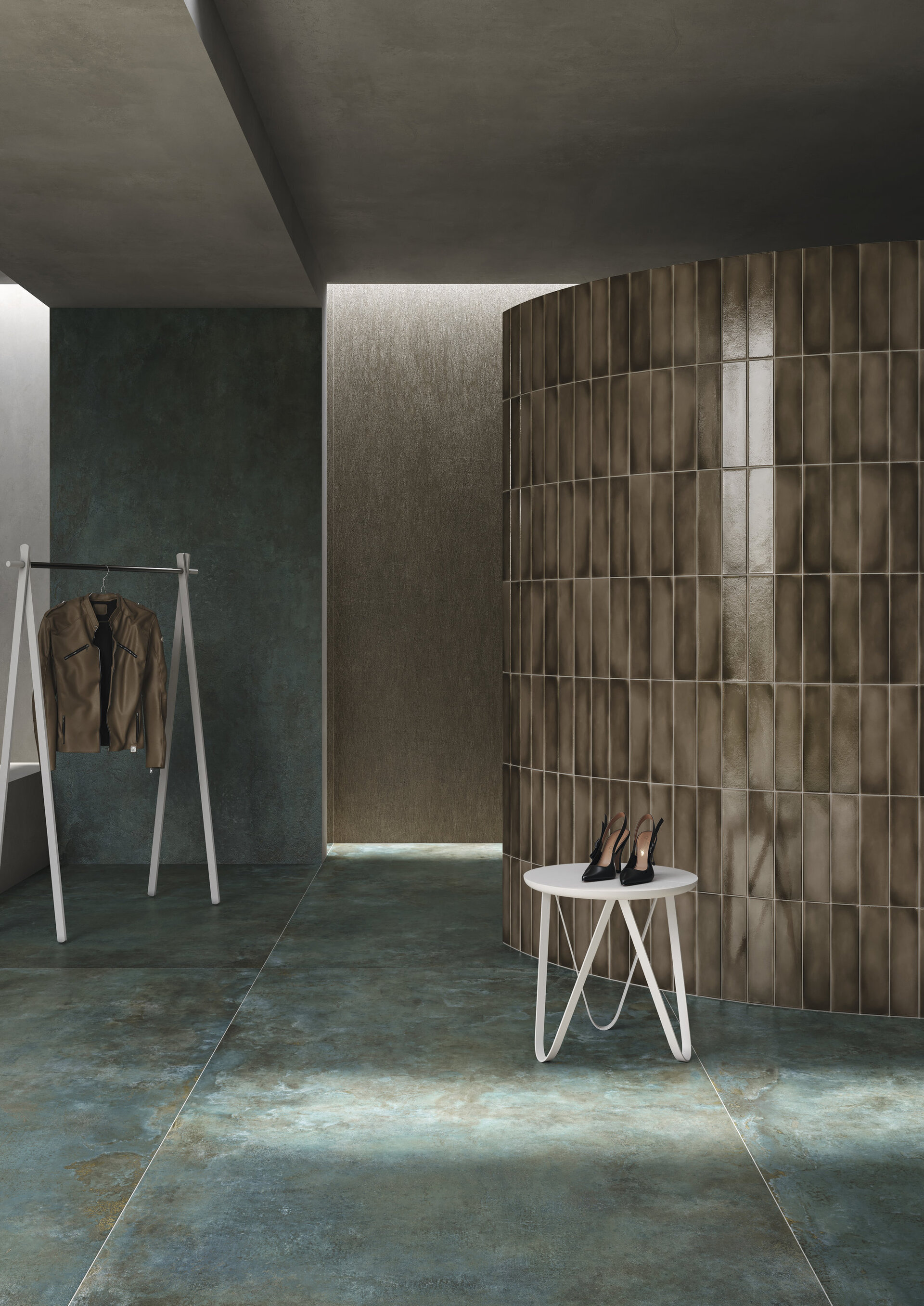  Porcelain Tiles - THÉKĒ ACCIAIO