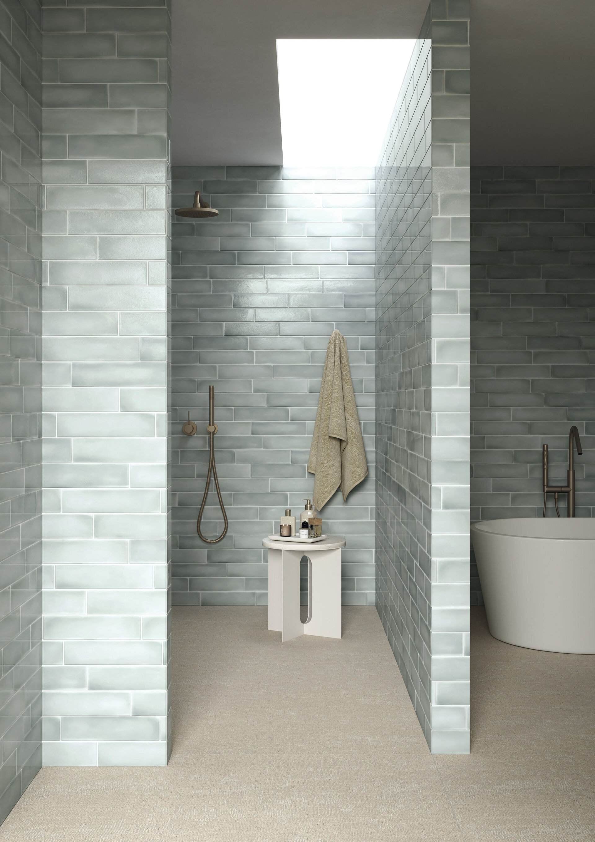  Porcelain Tiles - THÉKĒ TRAME DECORI