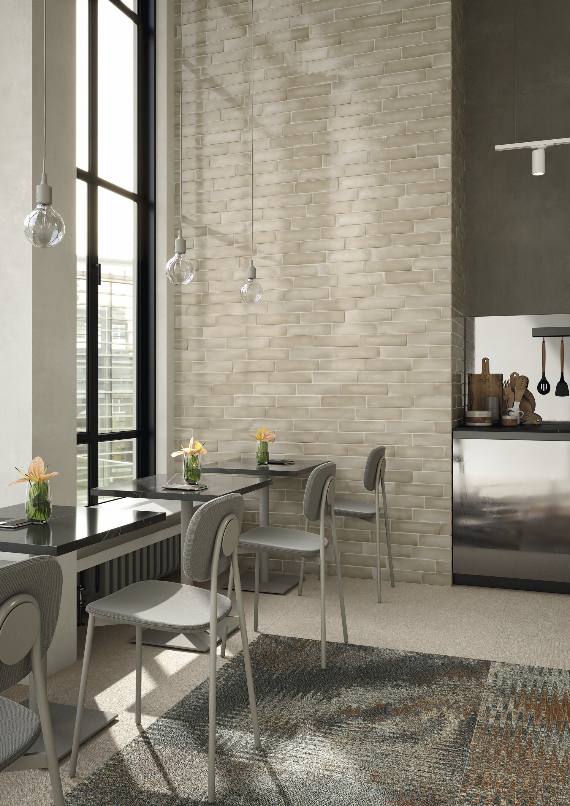  Porcelain Tiles - THÉKĒ TRAME DECORI