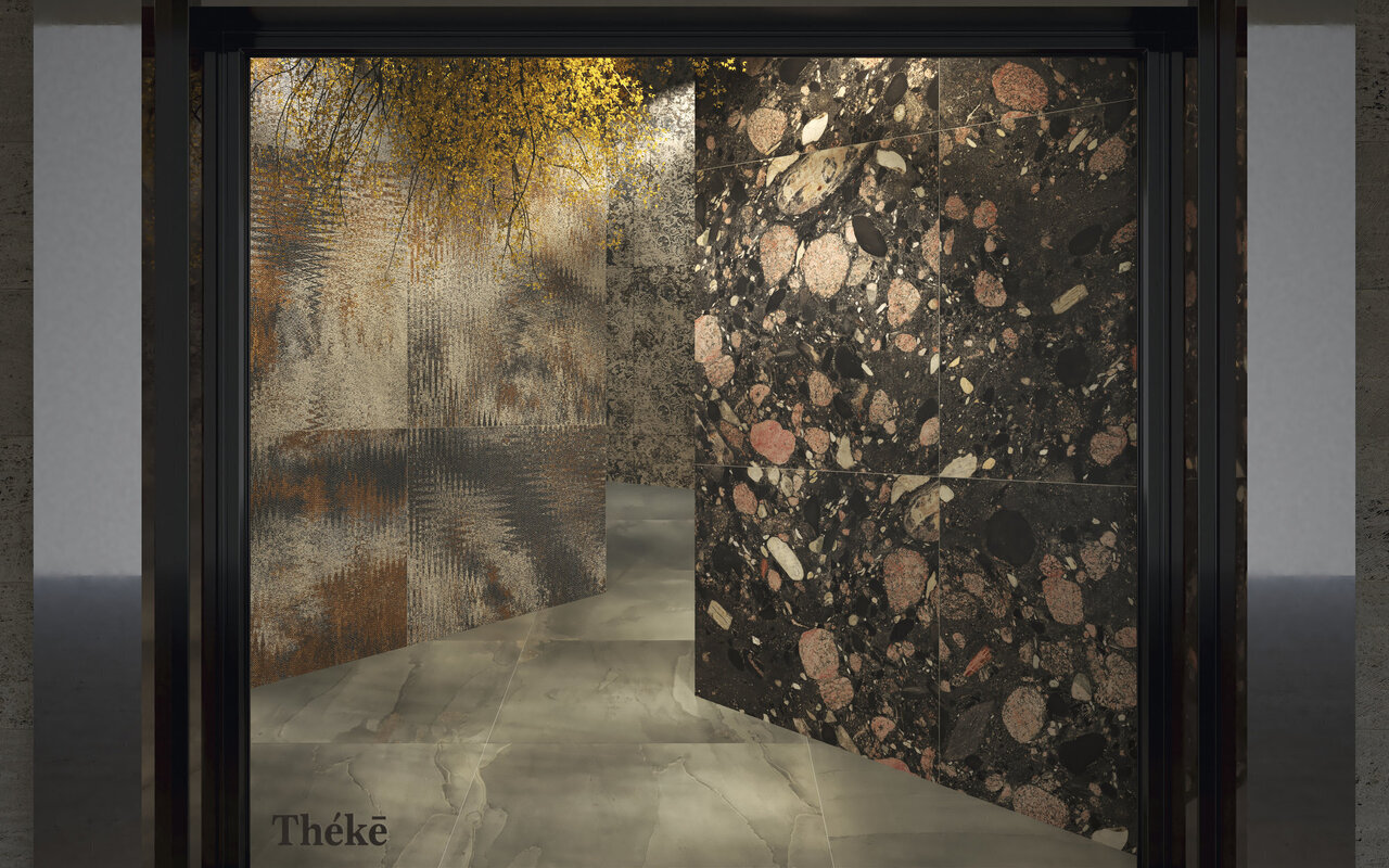  Porcelain Tiles - THÉKĒ TRAME DECORI
