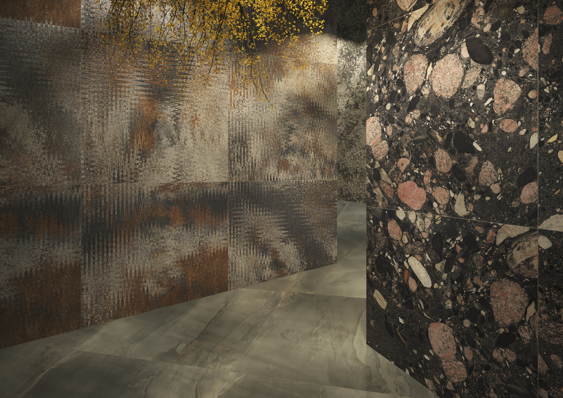  Porcelain Tiles - THÉKĒ TRAME