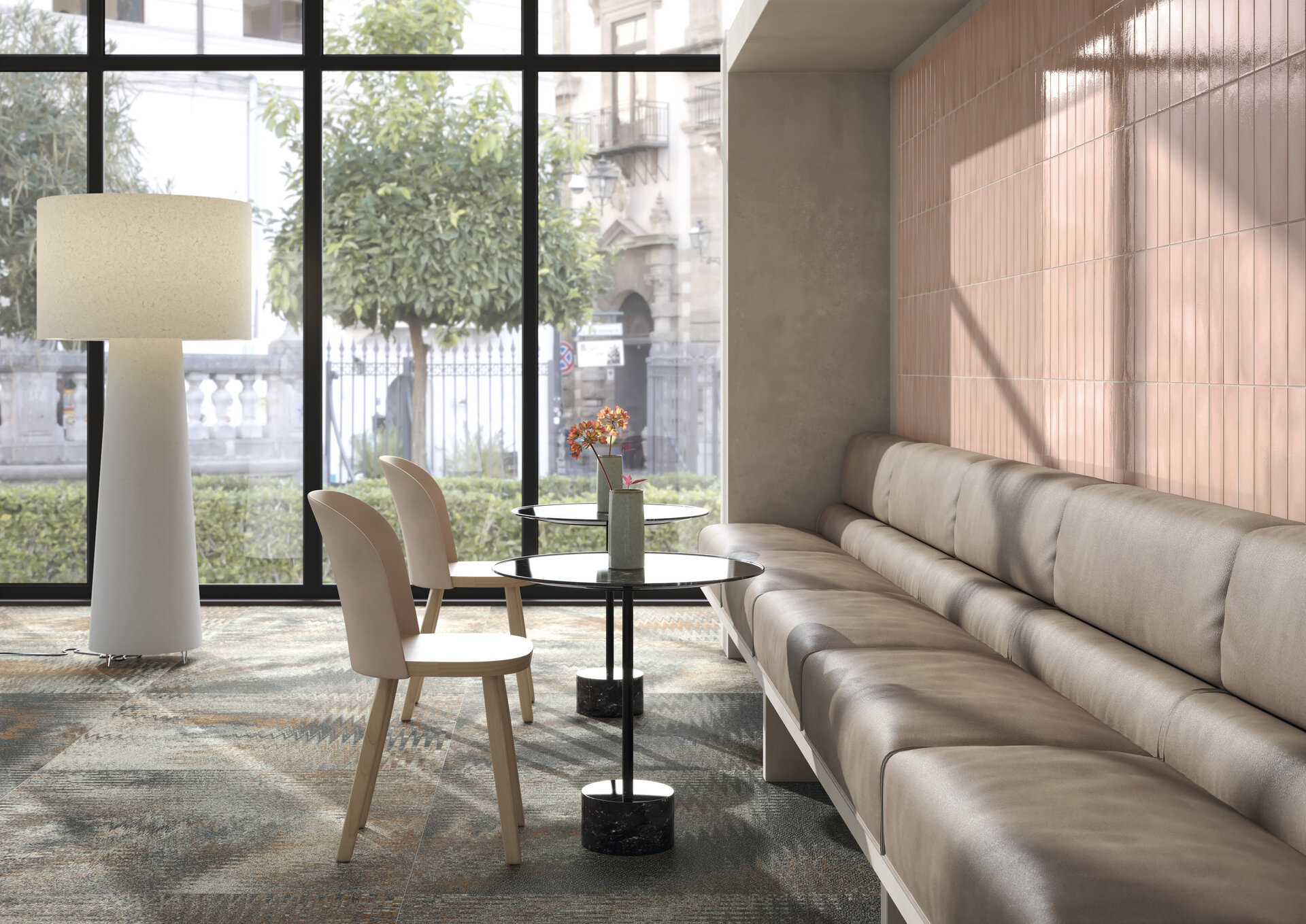  Porcelain Tiles - THÉKĒ TRAME
