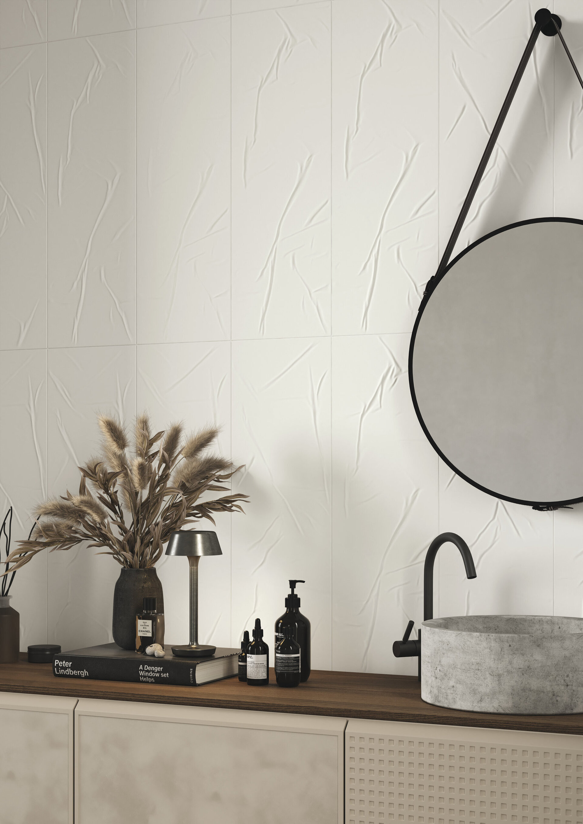  Porcelain Tiles - WRINKLE FOIL