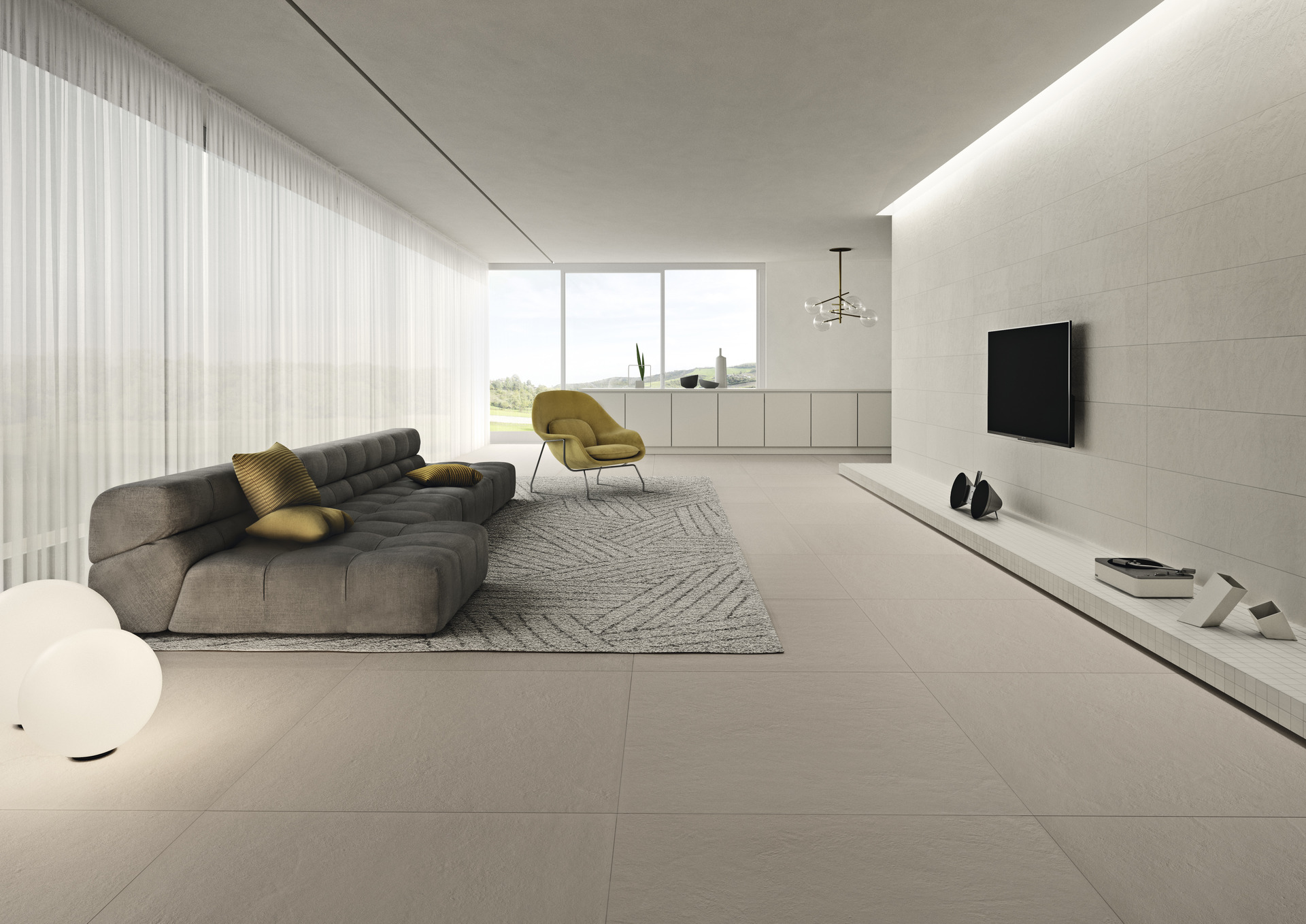 Cement Effect Porcelain Tiles - COLOR STUDIO