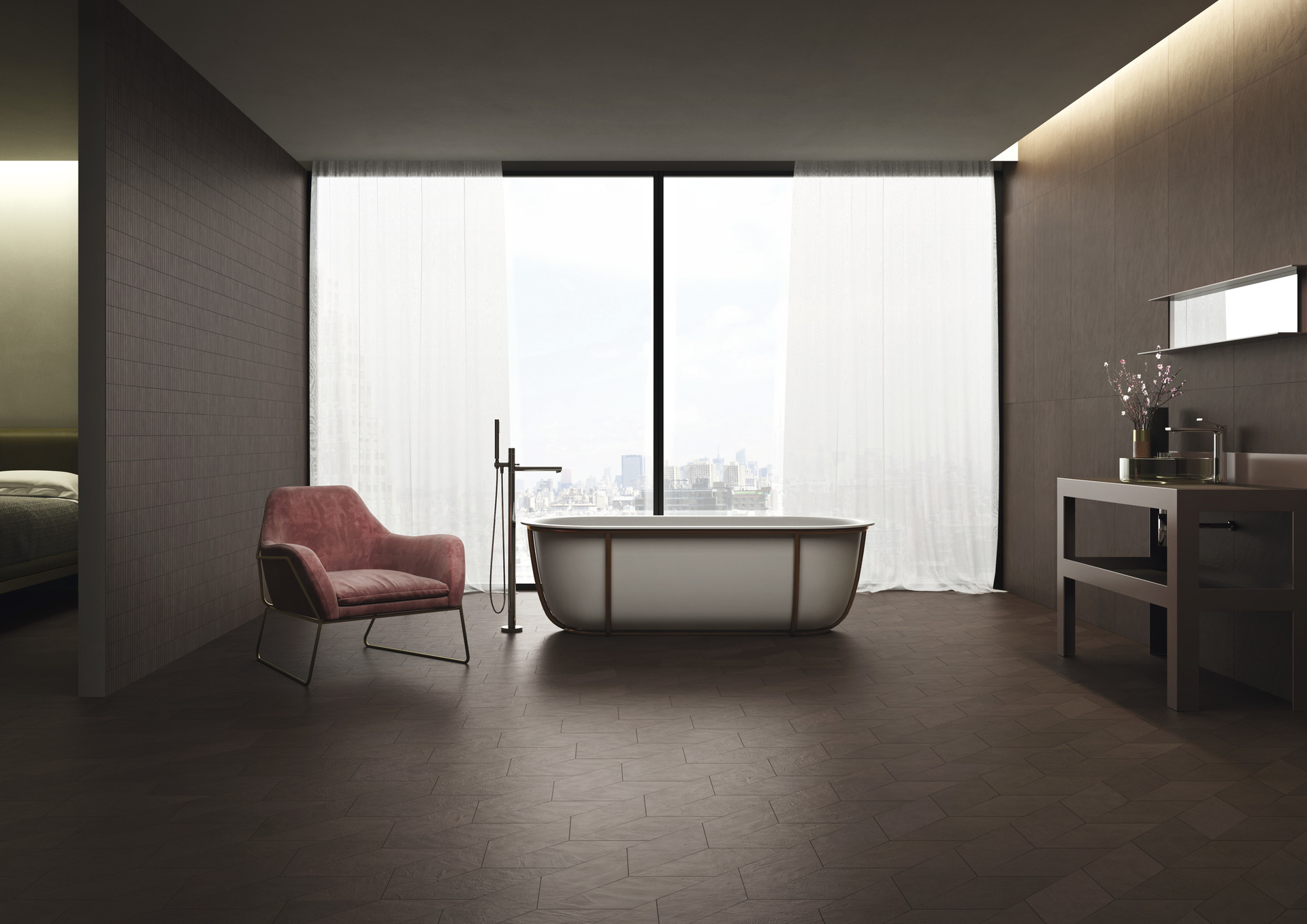 Cement Effect Porcelain Tiles - COLOR STUDIO