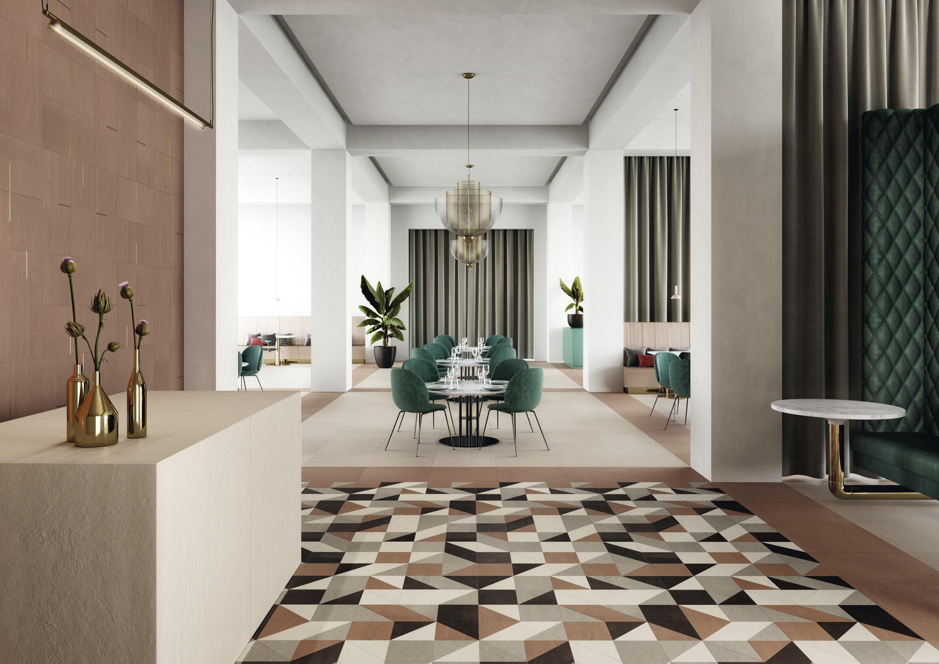 Cement Effect Porcelain Tiles - COLOR STUDIO