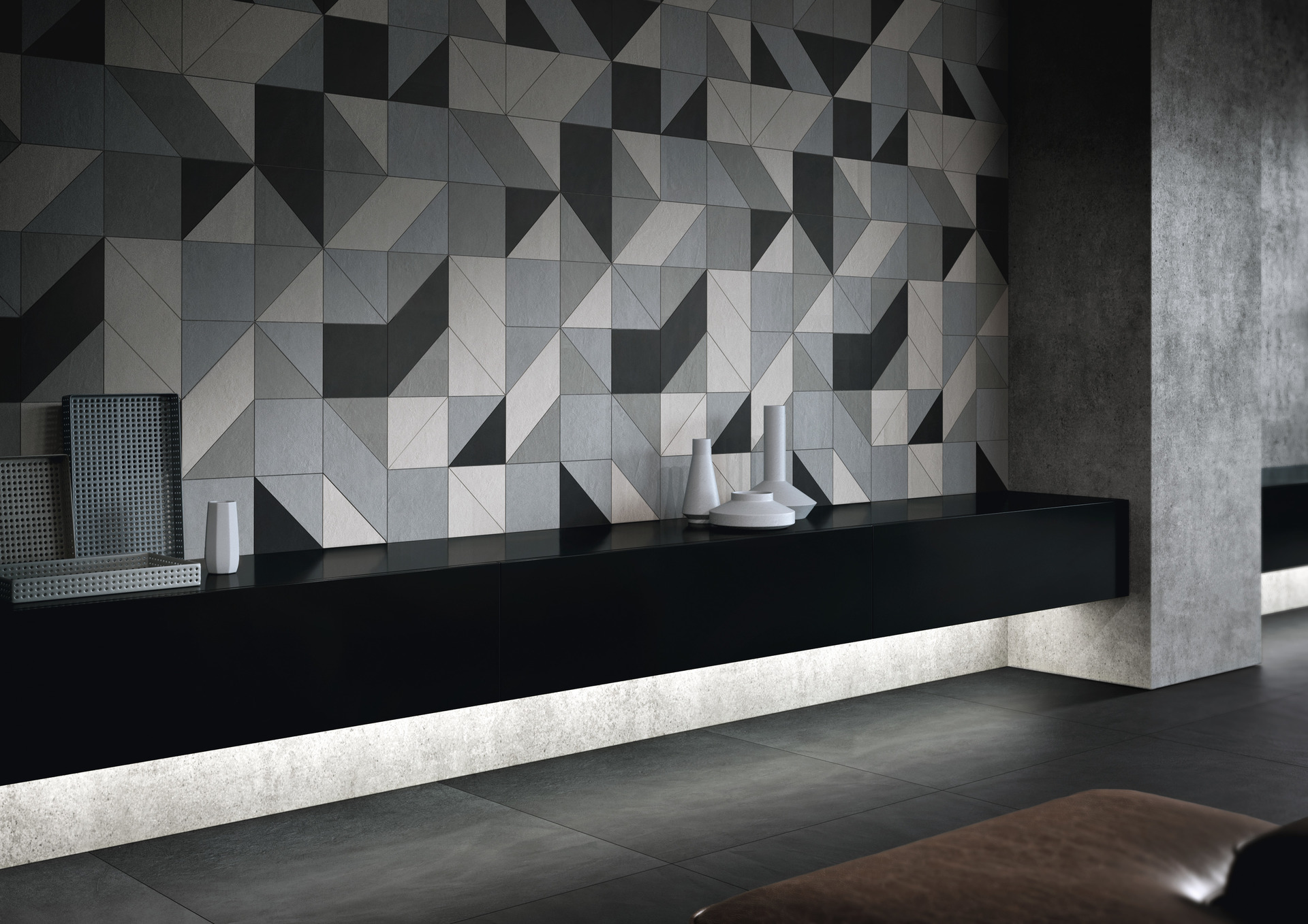 Cement Effect Porcelain Tiles - COLOR STUDIO