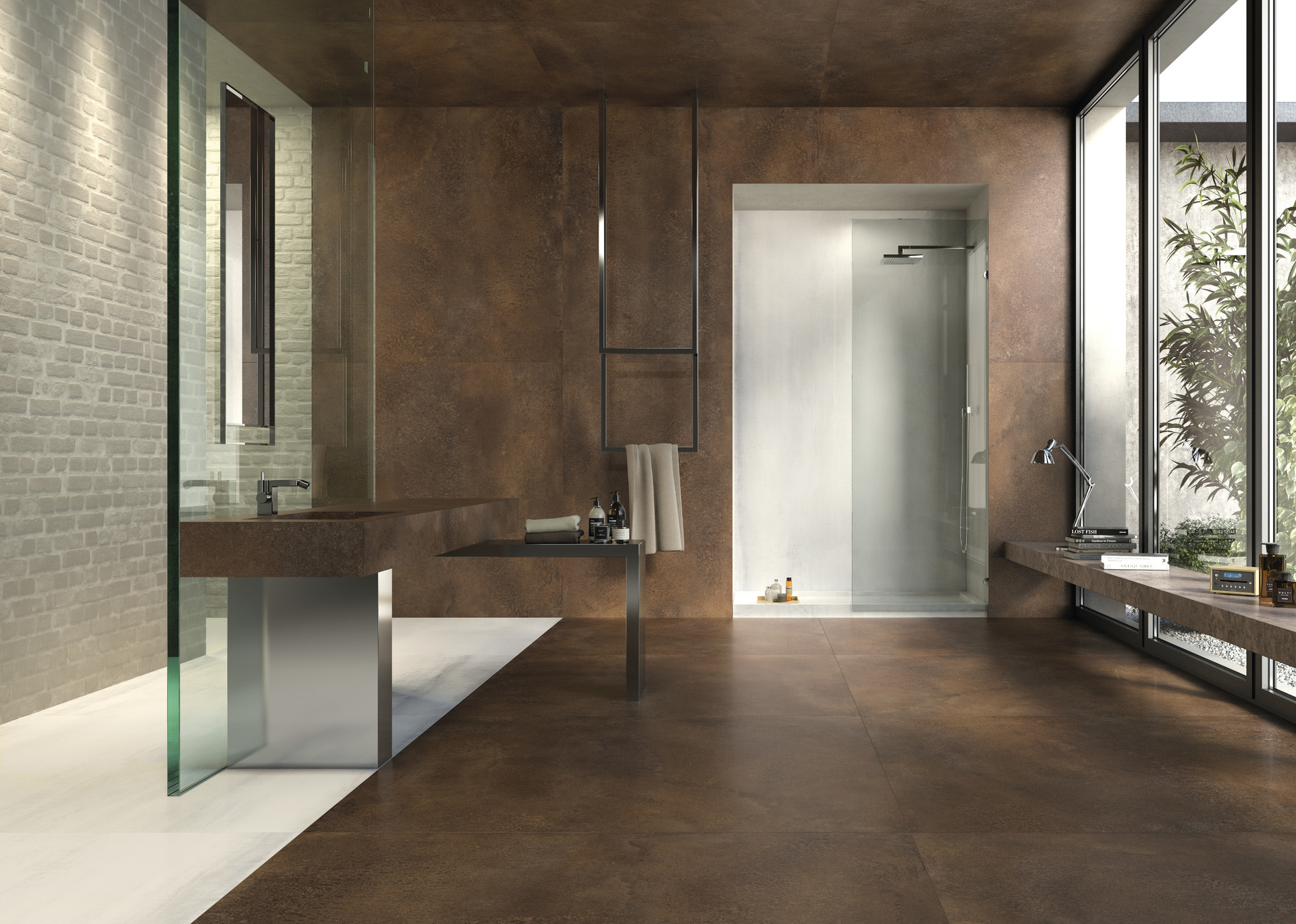 Metal Look Porcelain Tiles - GREAT METALS