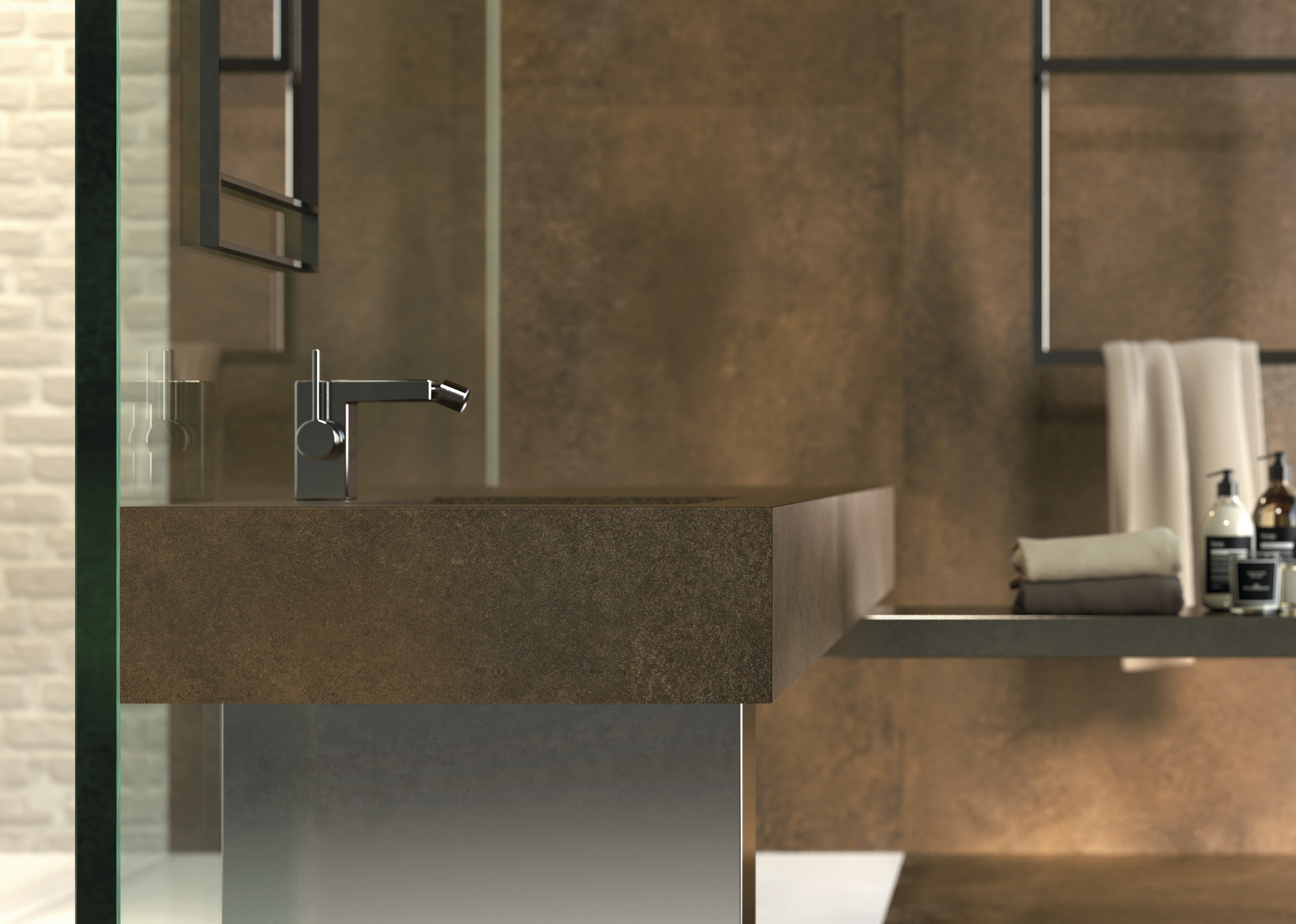 Metal Look Porcelain Tiles - GREAT METALS