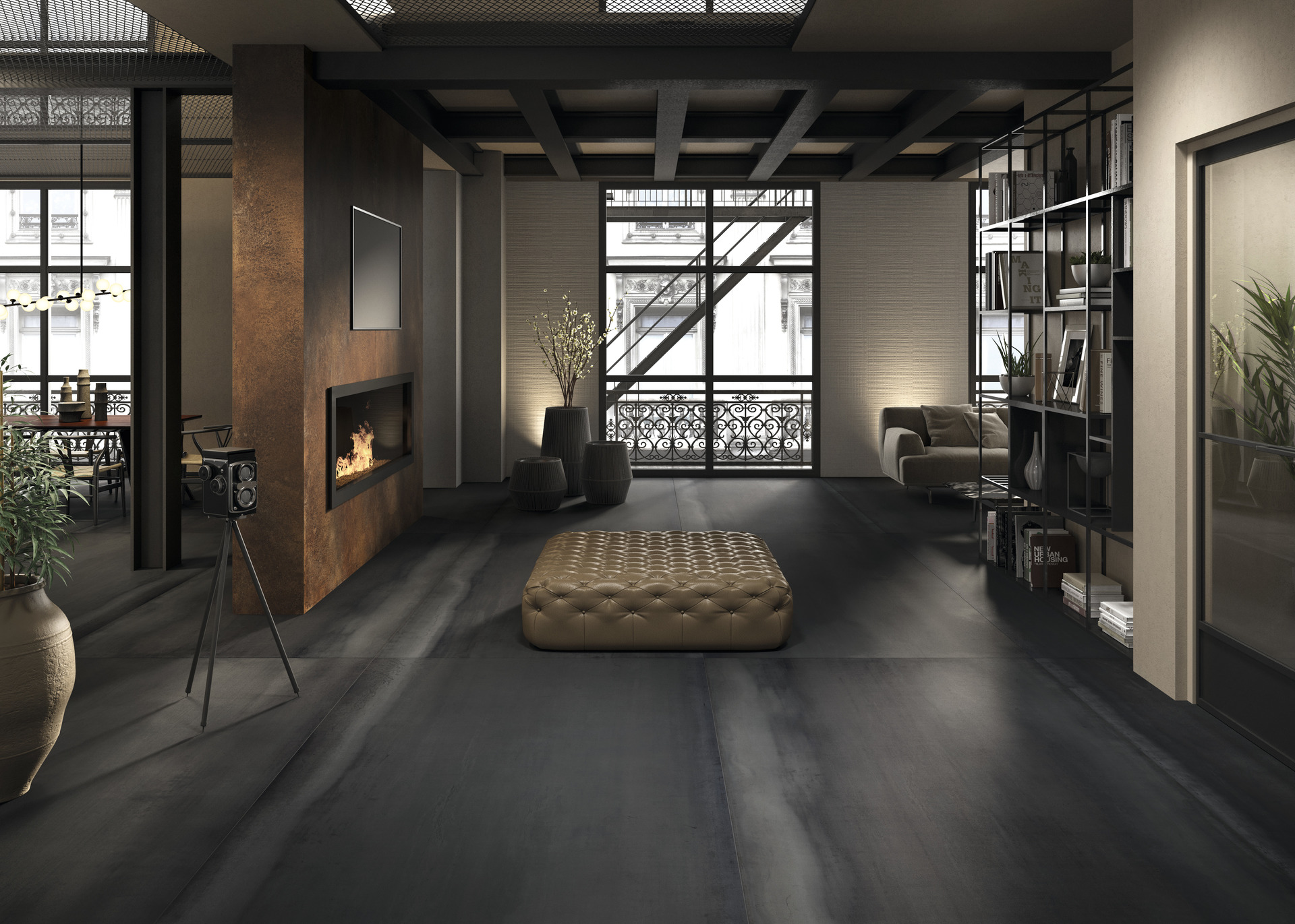 Metal Look Porcelain Tiles - GREAT METALS
