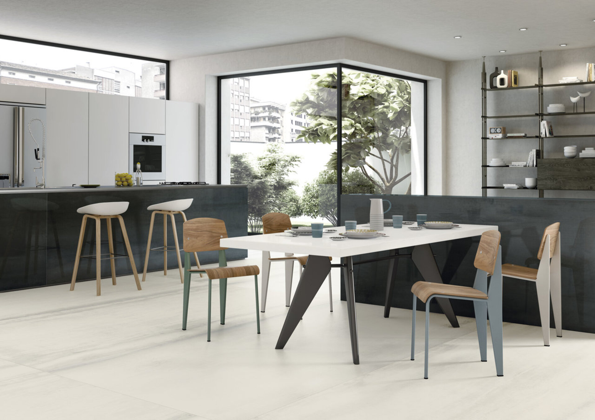 Metal Look Porcelain Tiles - GREAT METALS