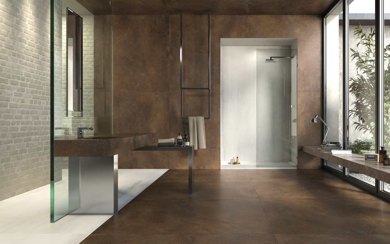 Metal Look Porcelain Tiles - GREAT METALS