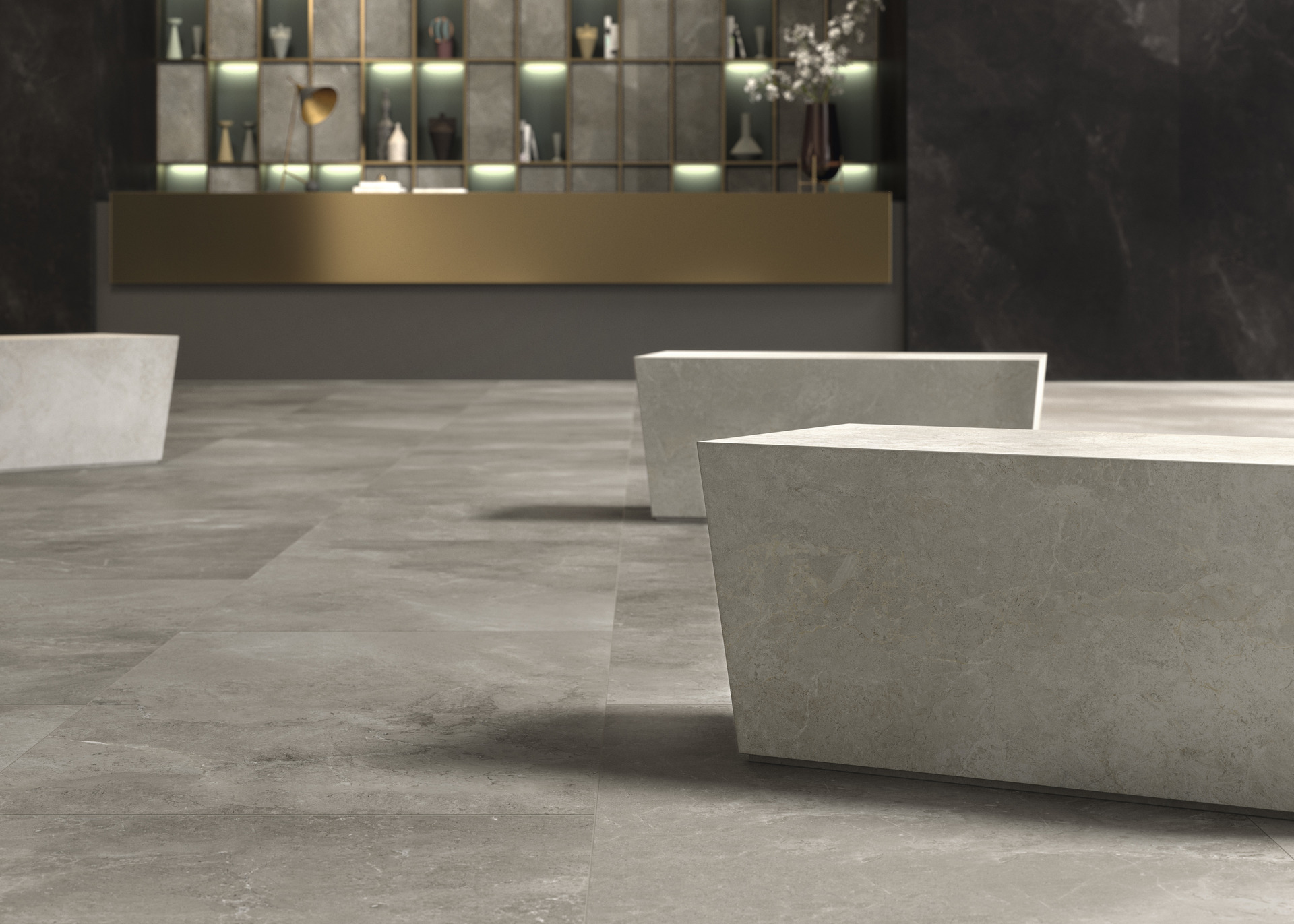 Stone Look Porcelain Tiles - GREAT ROYAL STONE