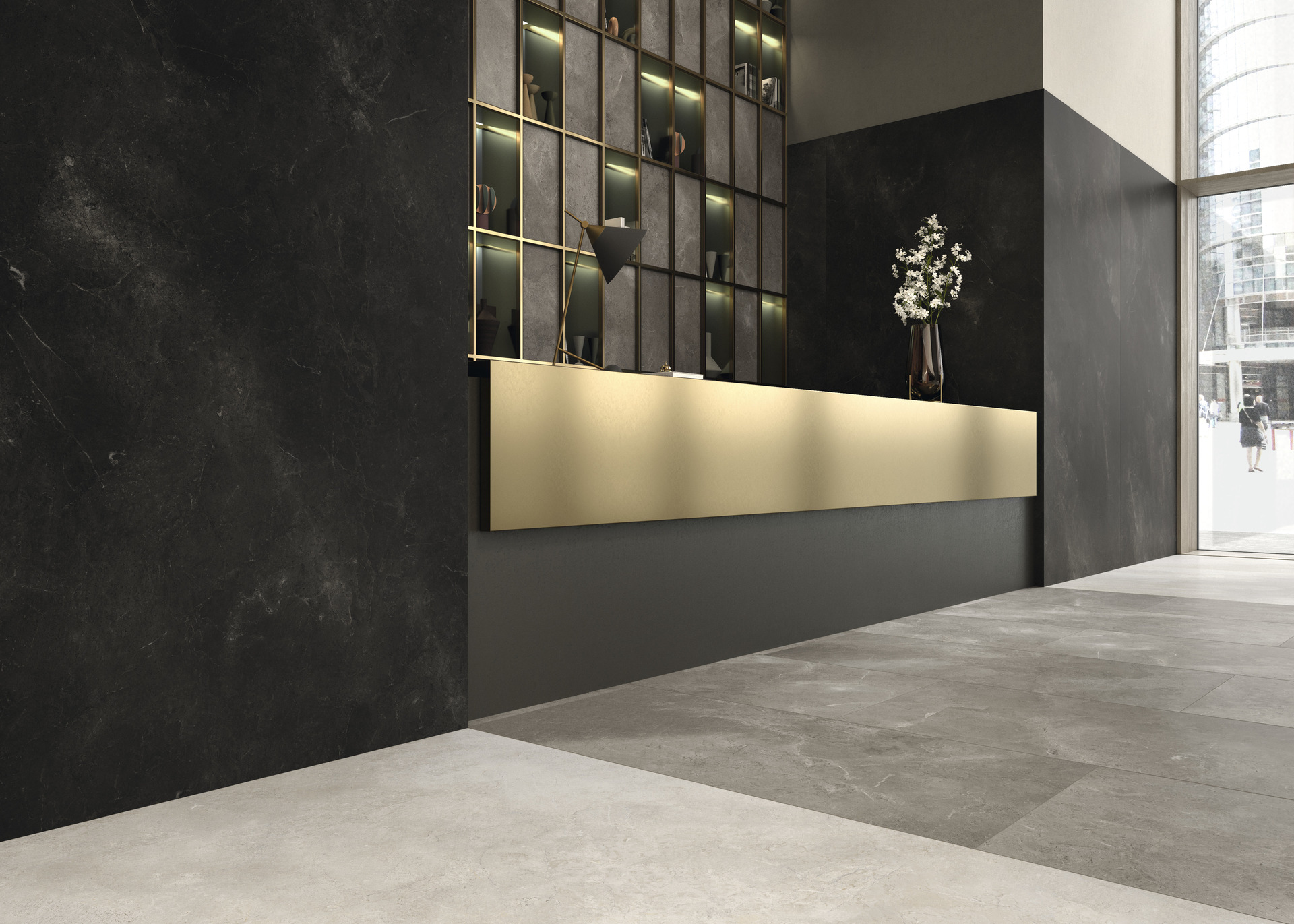 Stone Look Porcelain Tiles - GREAT ROYAL STONE