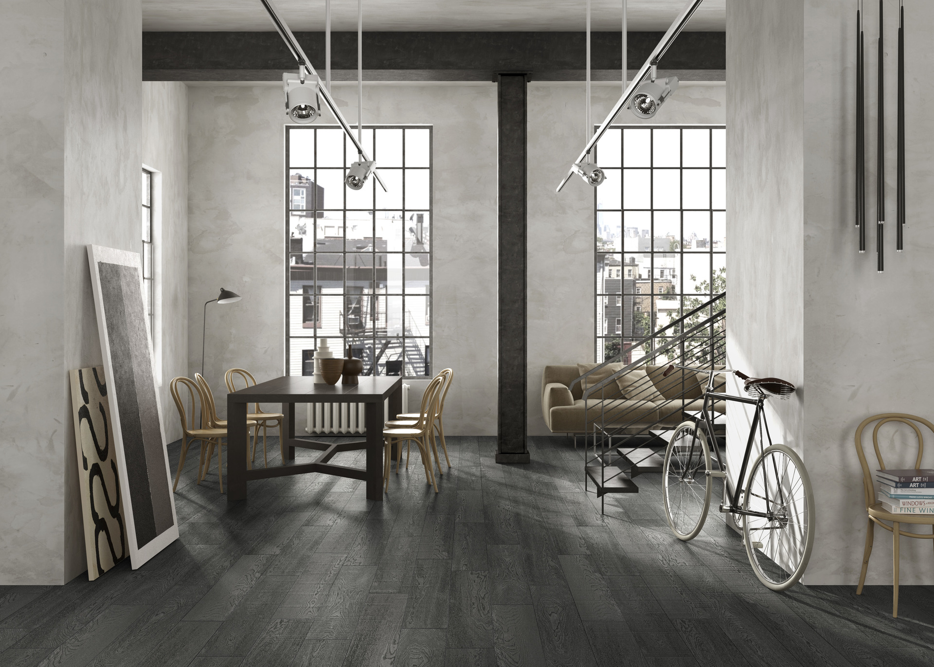 Cement Effect Porcelain Tiles - JUST BEIGE