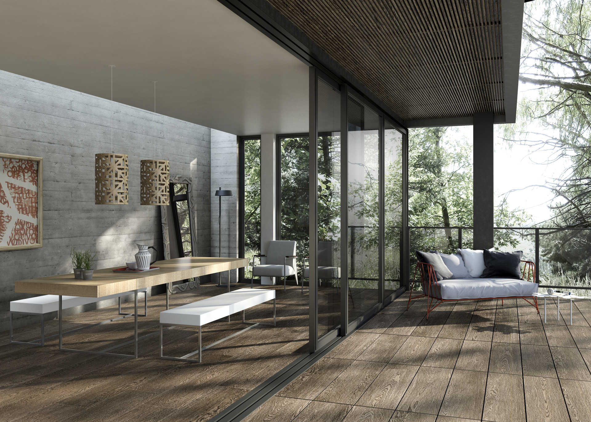 Cement Effect Porcelain Tiles - JUST BEIGE