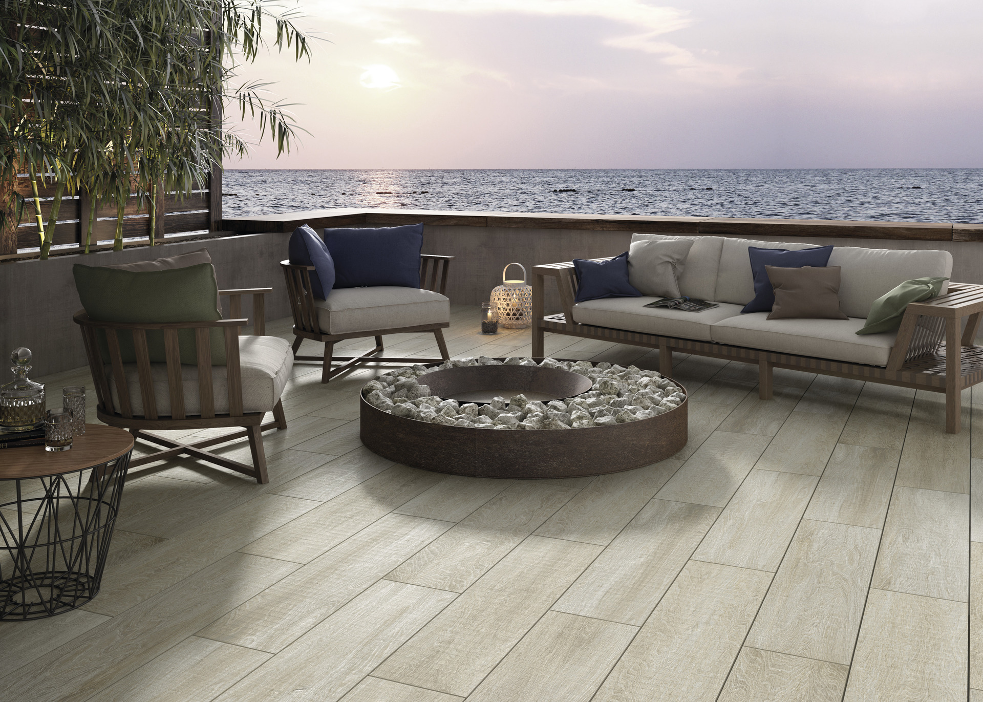 Cement Effect Porcelain Tiles - JUST BEIGE