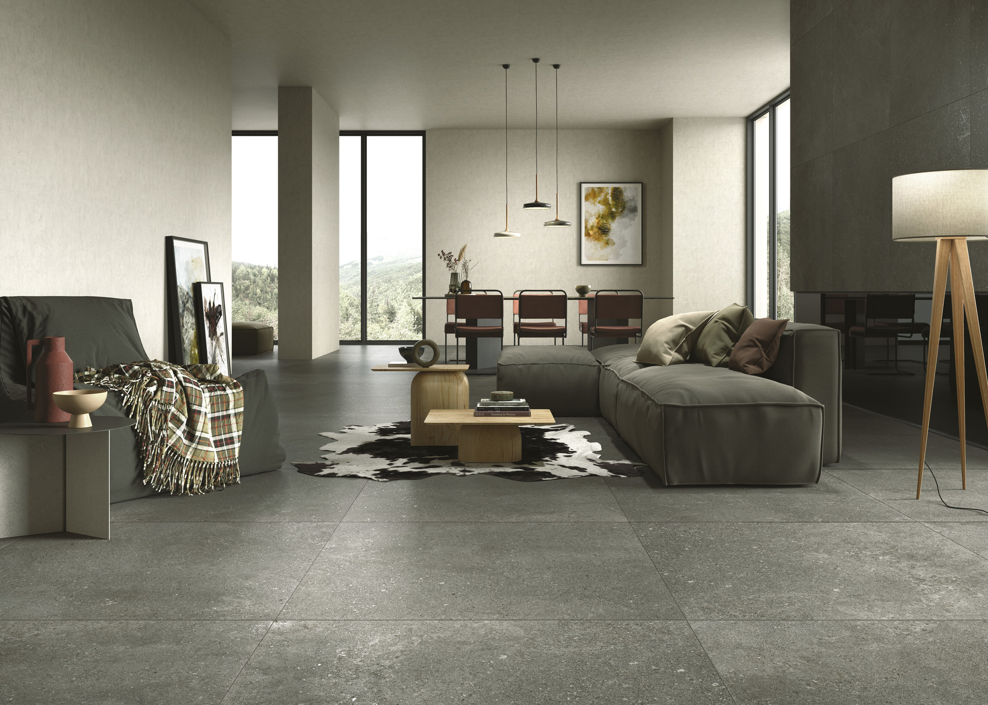 Stone Look Porcelain Tiles - LOFT