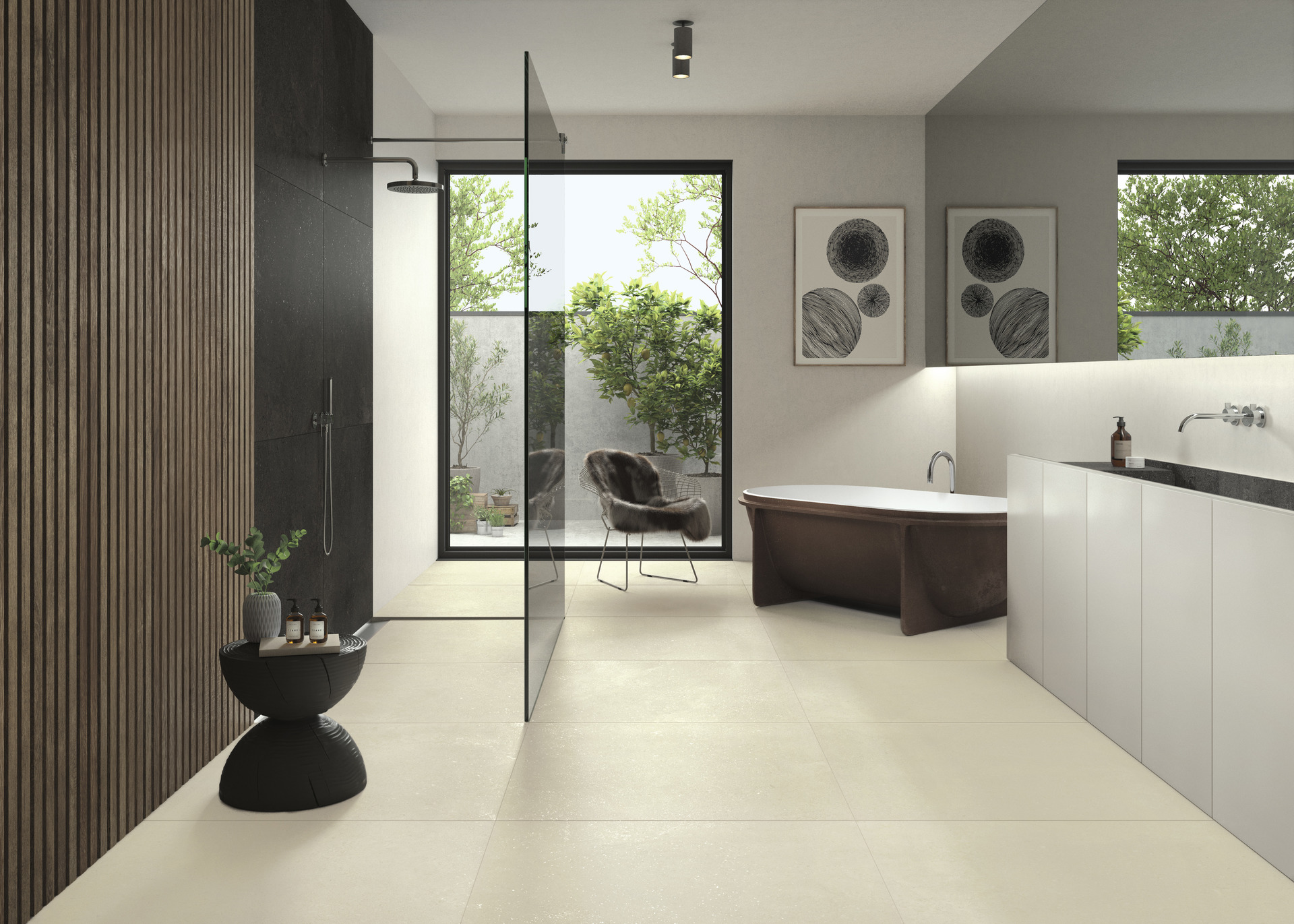 Stone Look Porcelain Tiles - LOFT