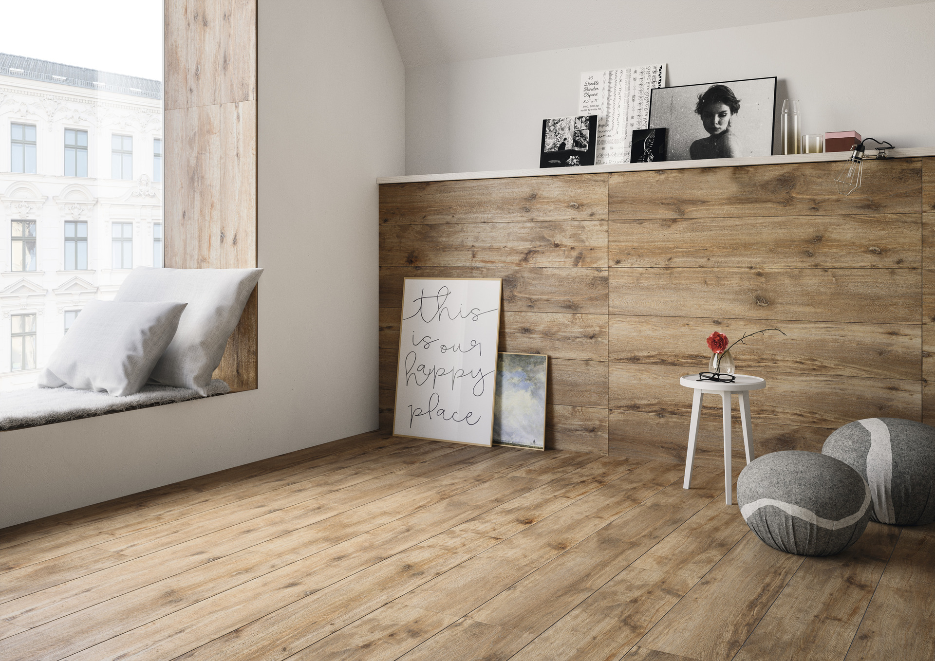 Wood Look Porcelain Tiles - PURE WOOD