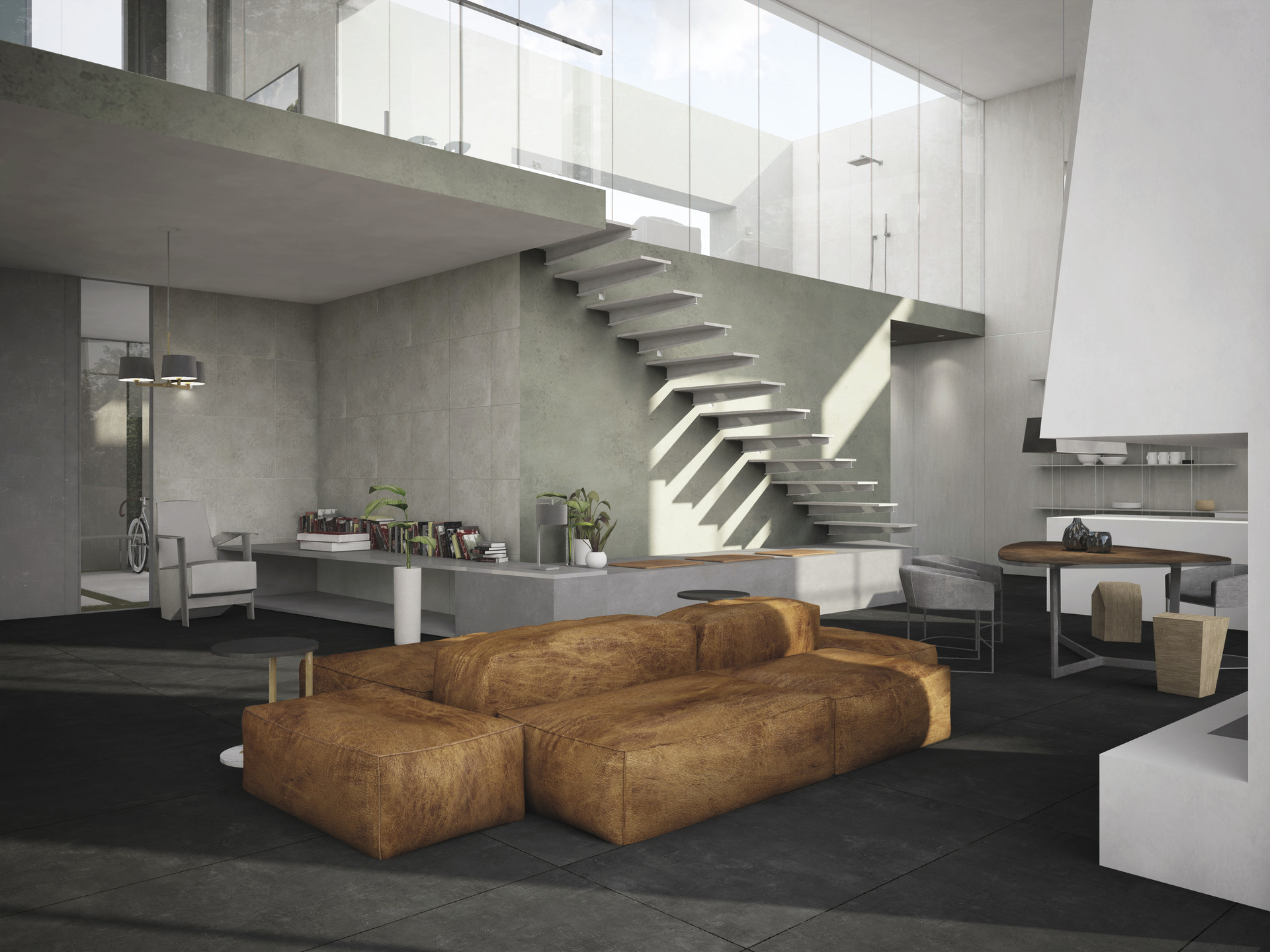 Cement Effect Porcelain Tiles - URBAN GREAT