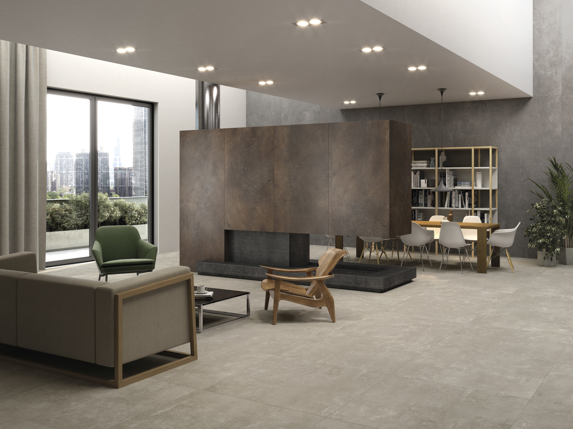 Cement Effect Porcelain Tiles - URBAN GREAT