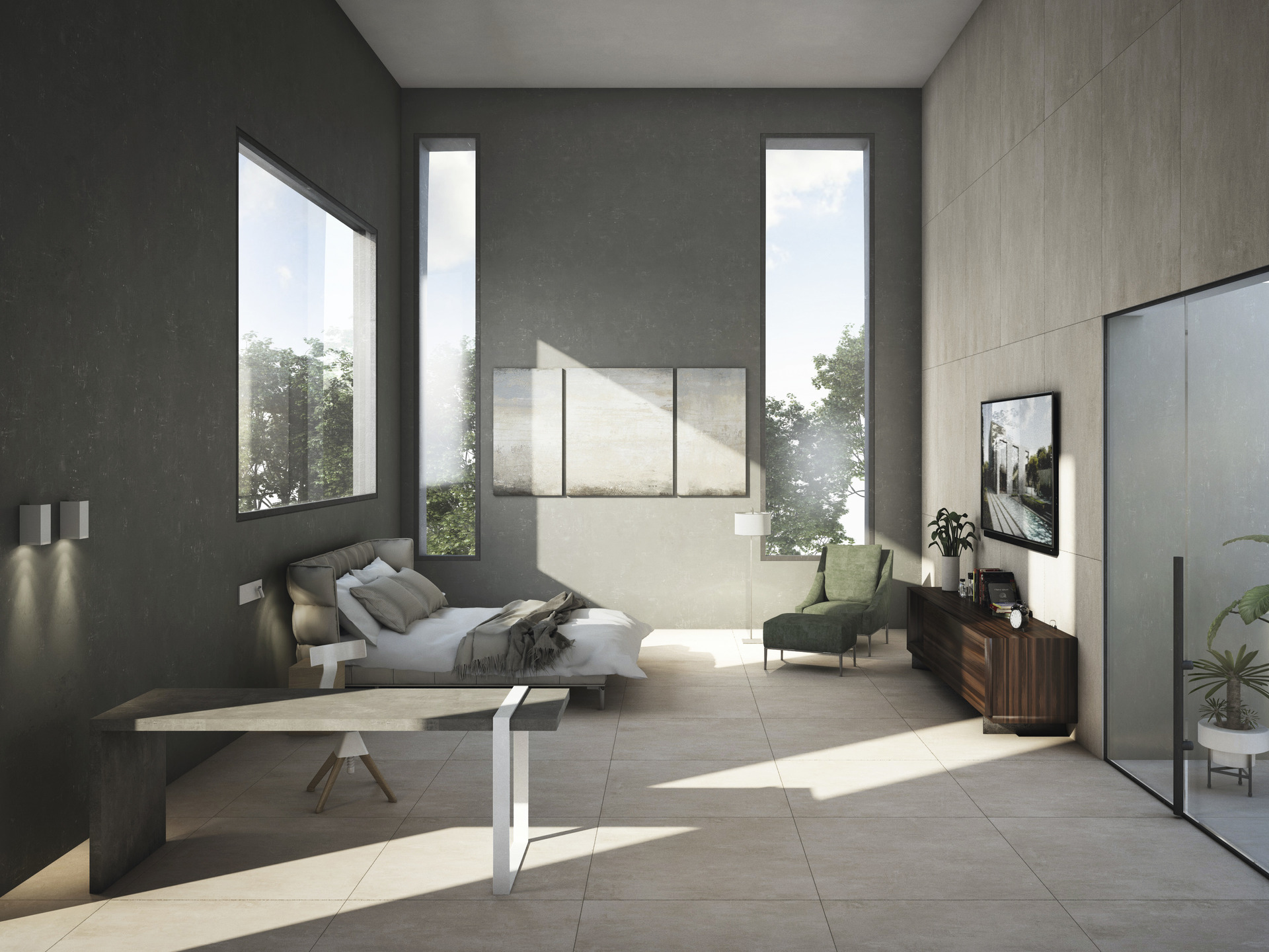 Cement Effect Porcelain Tiles - URBAN GREAT