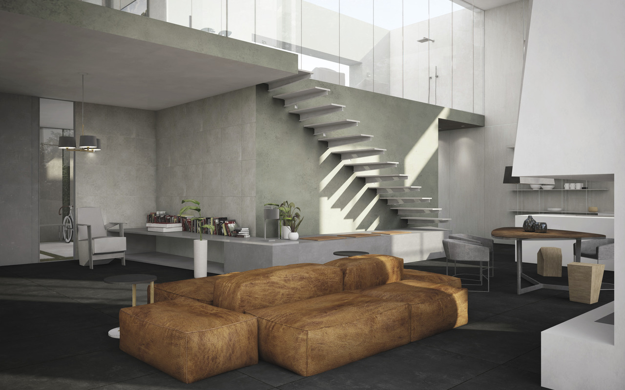 Cement Effect Porcelain Tiles - URBAN GREAT