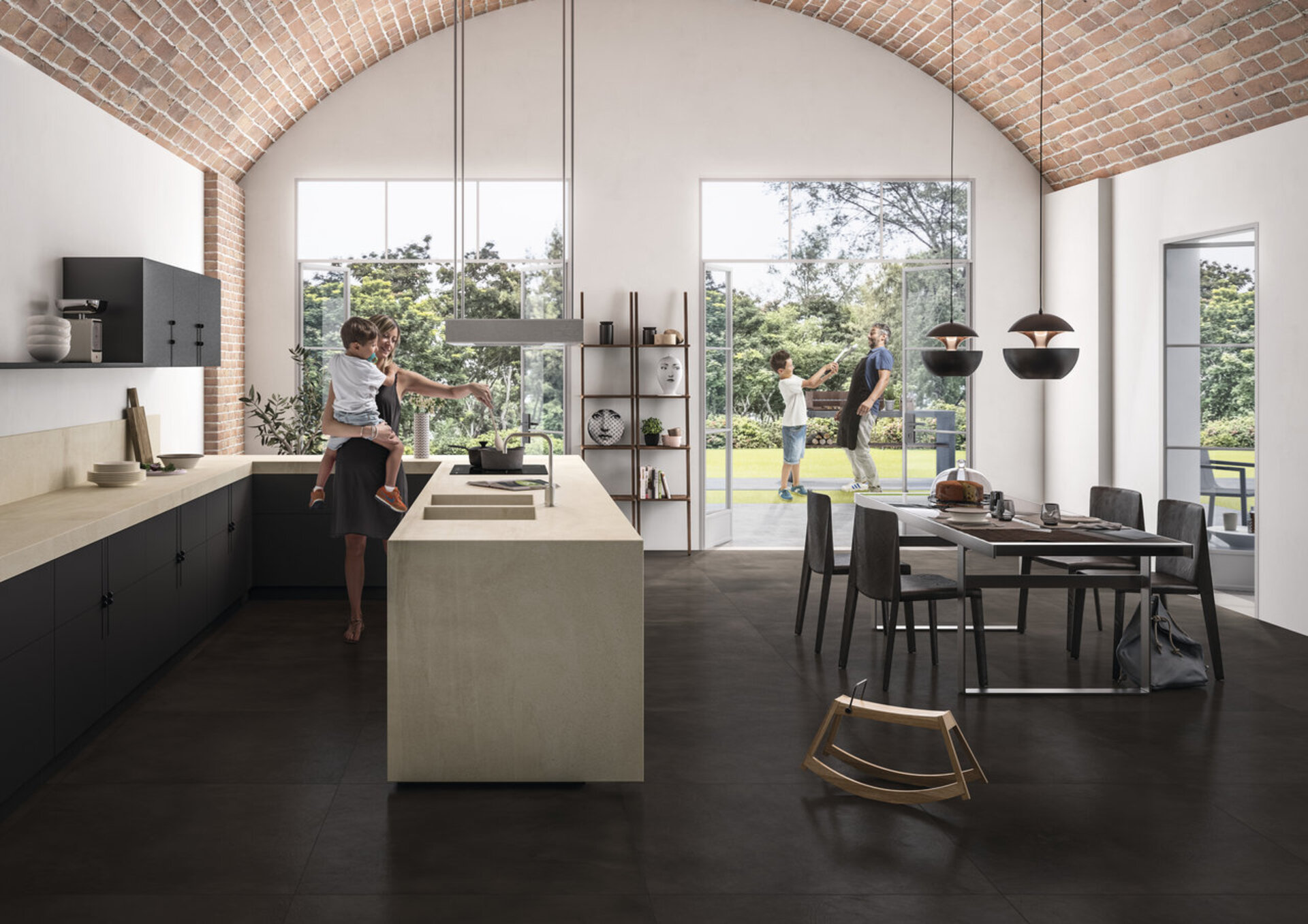 Cement Effect Porcelain Tiles - SAPIENSTONE