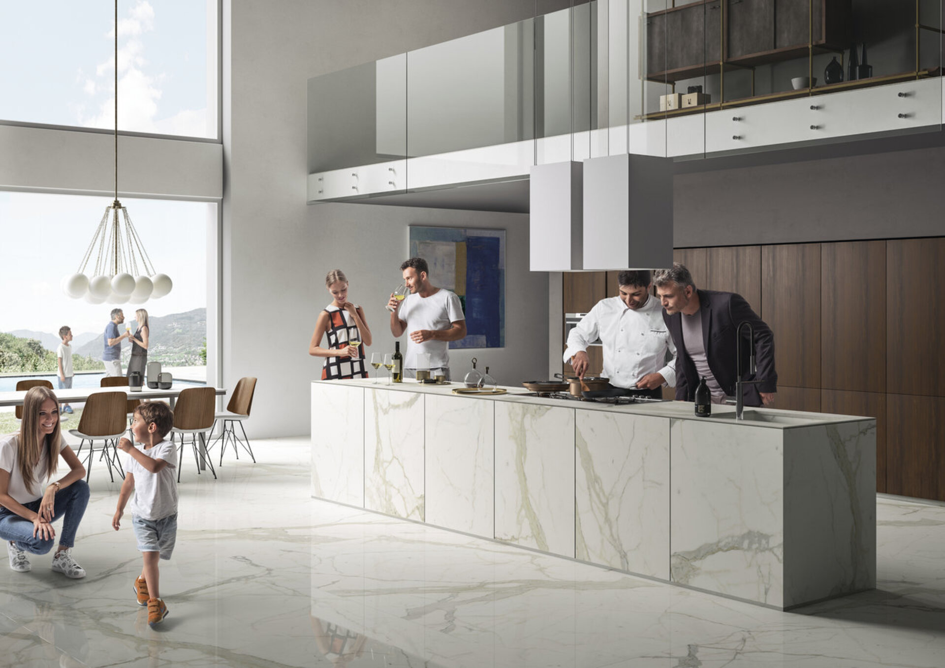 Cement Effect Porcelain Tiles - SAPIENSTONE