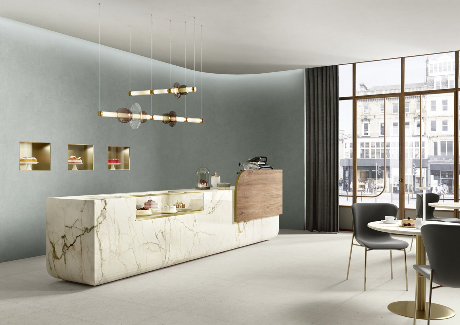Cement Effect Porcelain Tiles - SAPIENSTONE