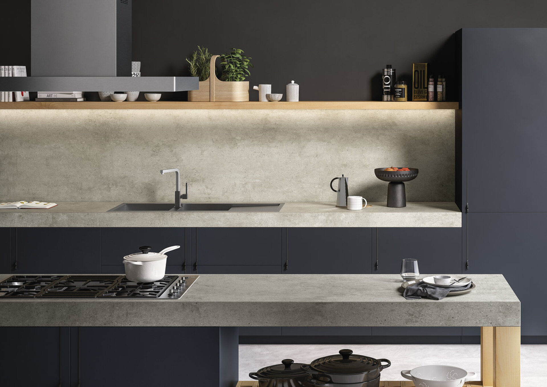 Cement Effect Porcelain Tiles - SAPIENSTONE