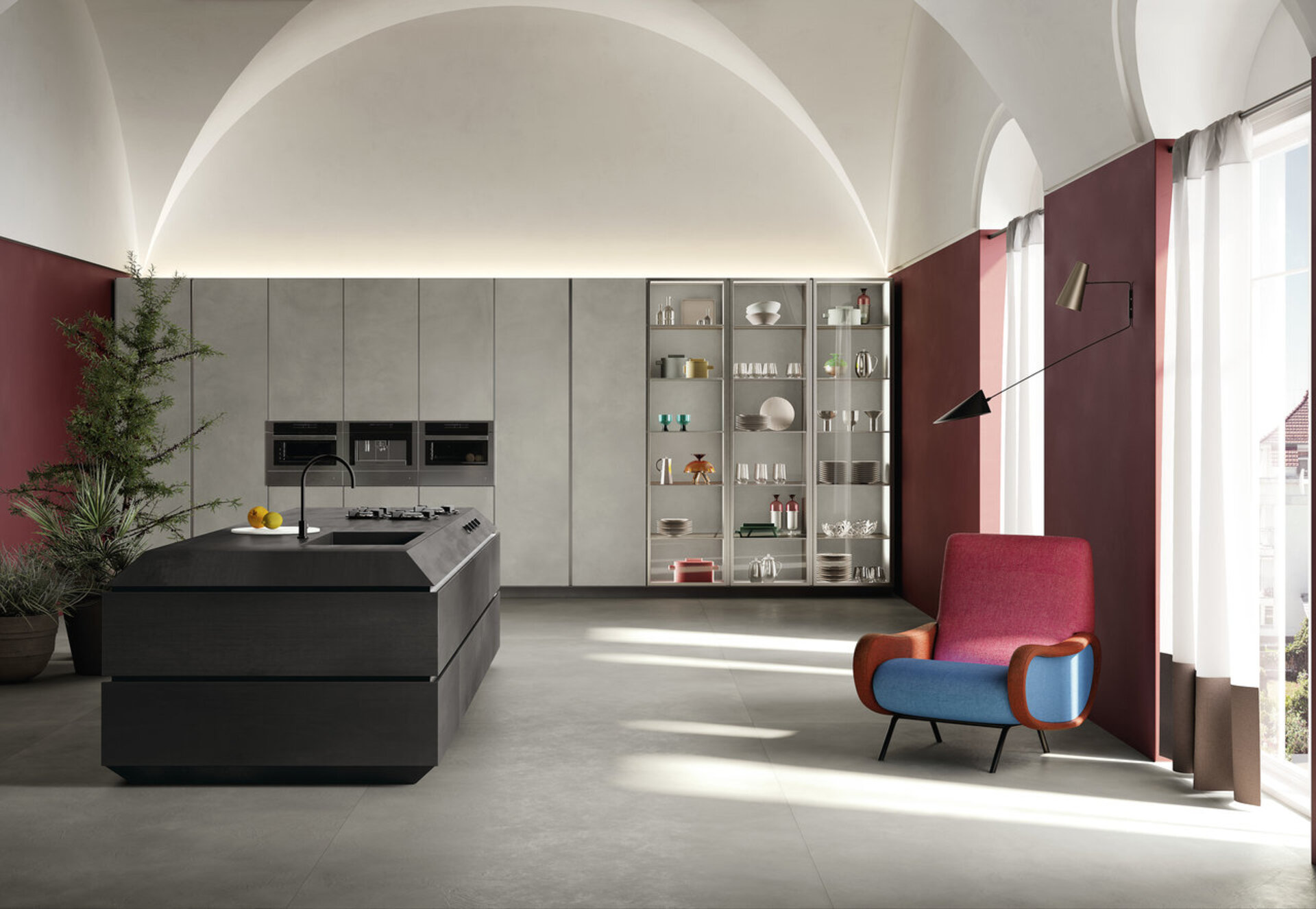 Cement Effect Porcelain Tiles - SAPIENSTONE