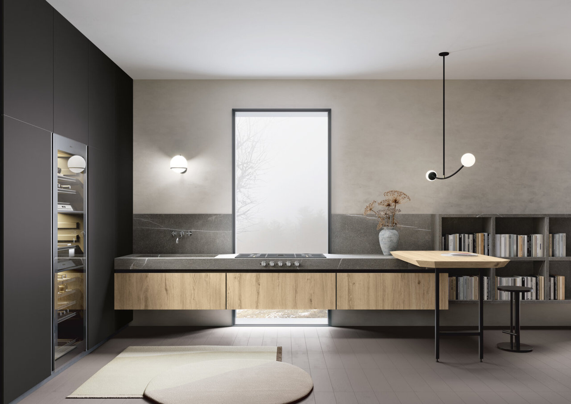 Cement Effect Porcelain Tiles - SAPIENSTONE