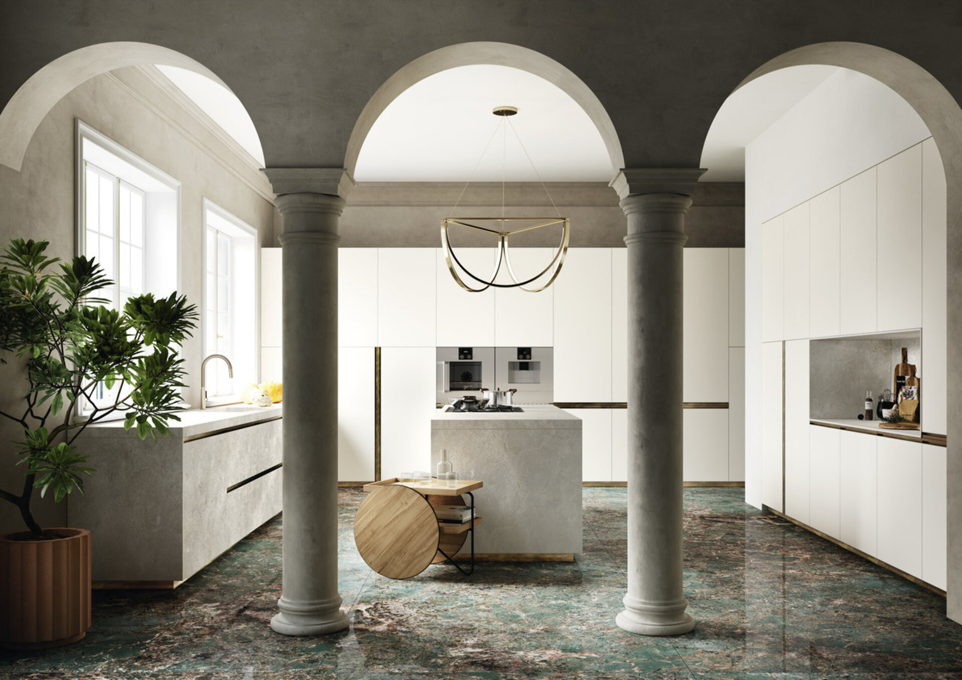 Cement Effect Porcelain Tiles - SAPIENSTONE