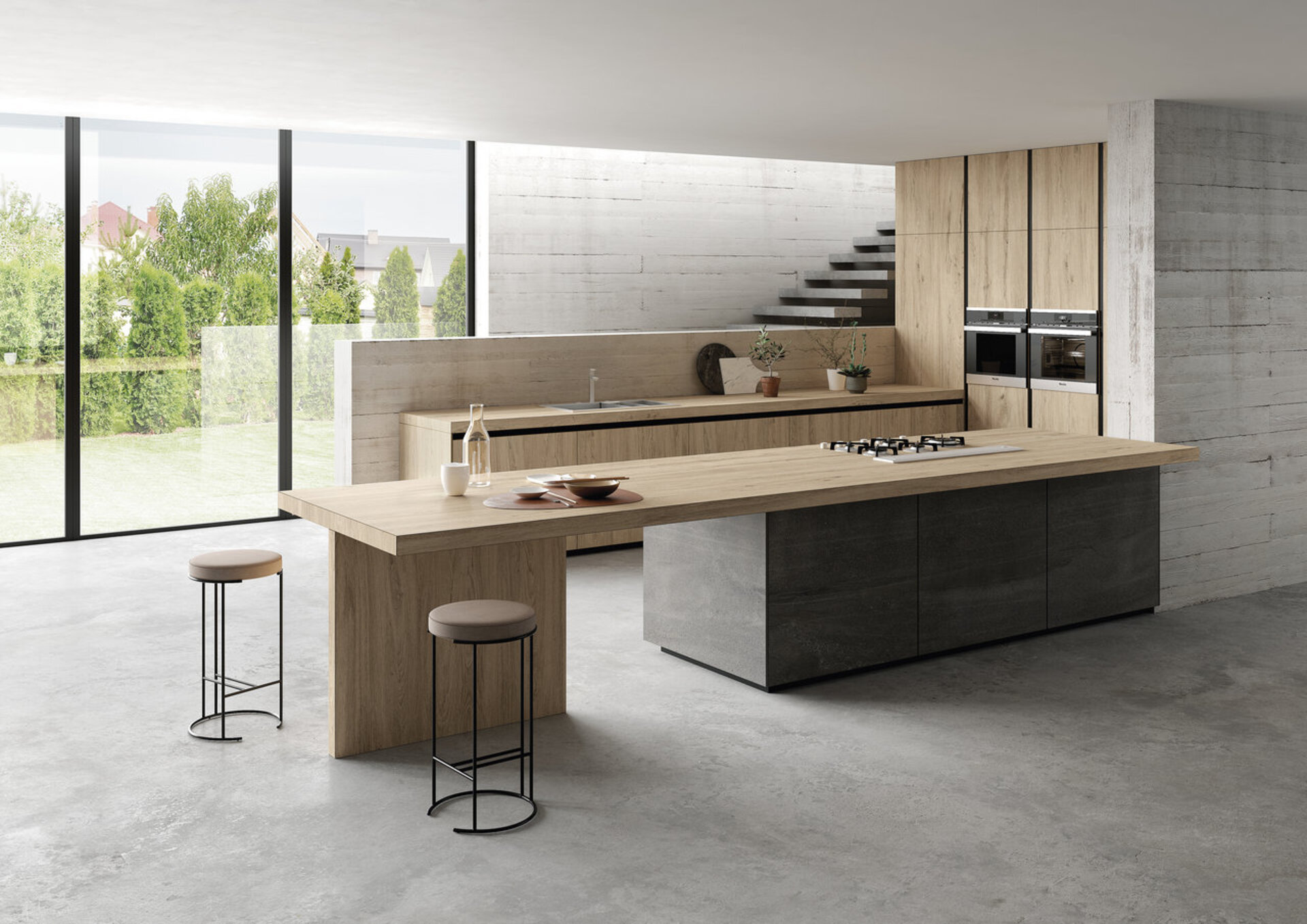 Cement Effect Porcelain Tiles - SAPIENSTONE