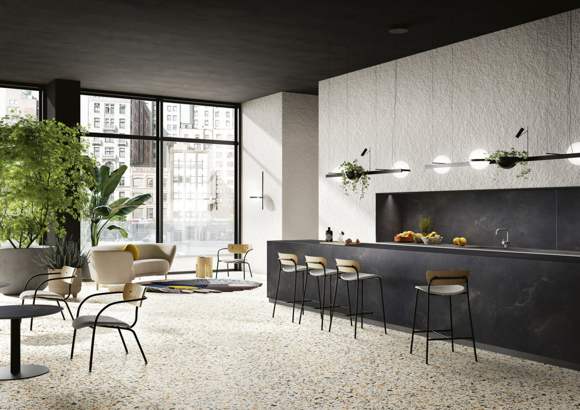 Cement Effect Porcelain Tiles - SAPIENSTONE