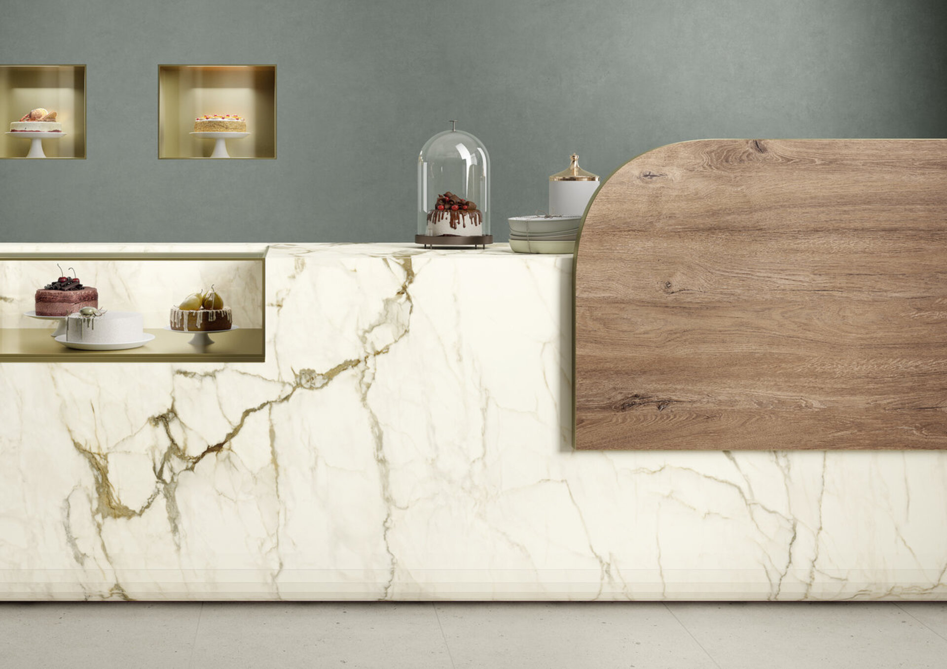 Cement Effect Porcelain Tiles - SAPIENSTONE
