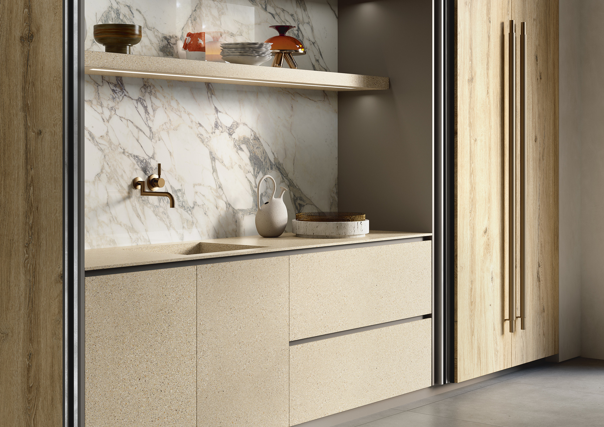 Cement Effect Porcelain Tiles - SAPIENSTONE