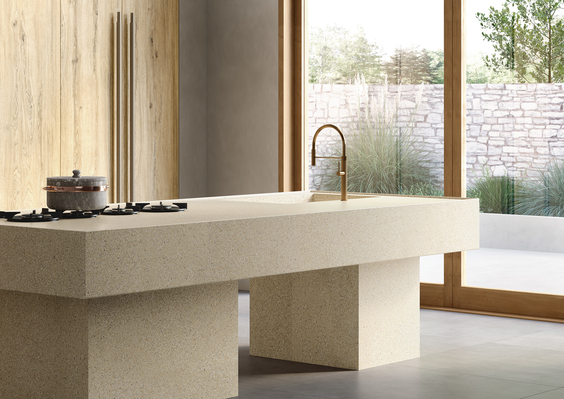 Cement Effect Porcelain Tiles - SAPIENSTONE