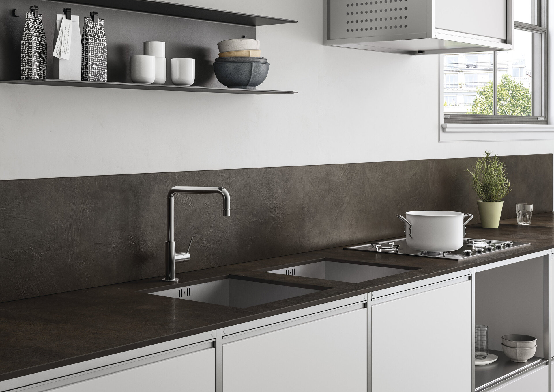 Cement Effect Porcelain Tiles - SAPIENSTONE