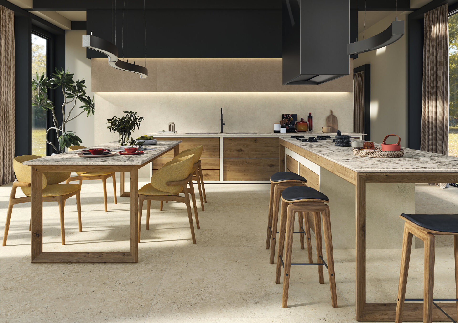 Cement Effect Porcelain Tiles - SAPIENSTONE