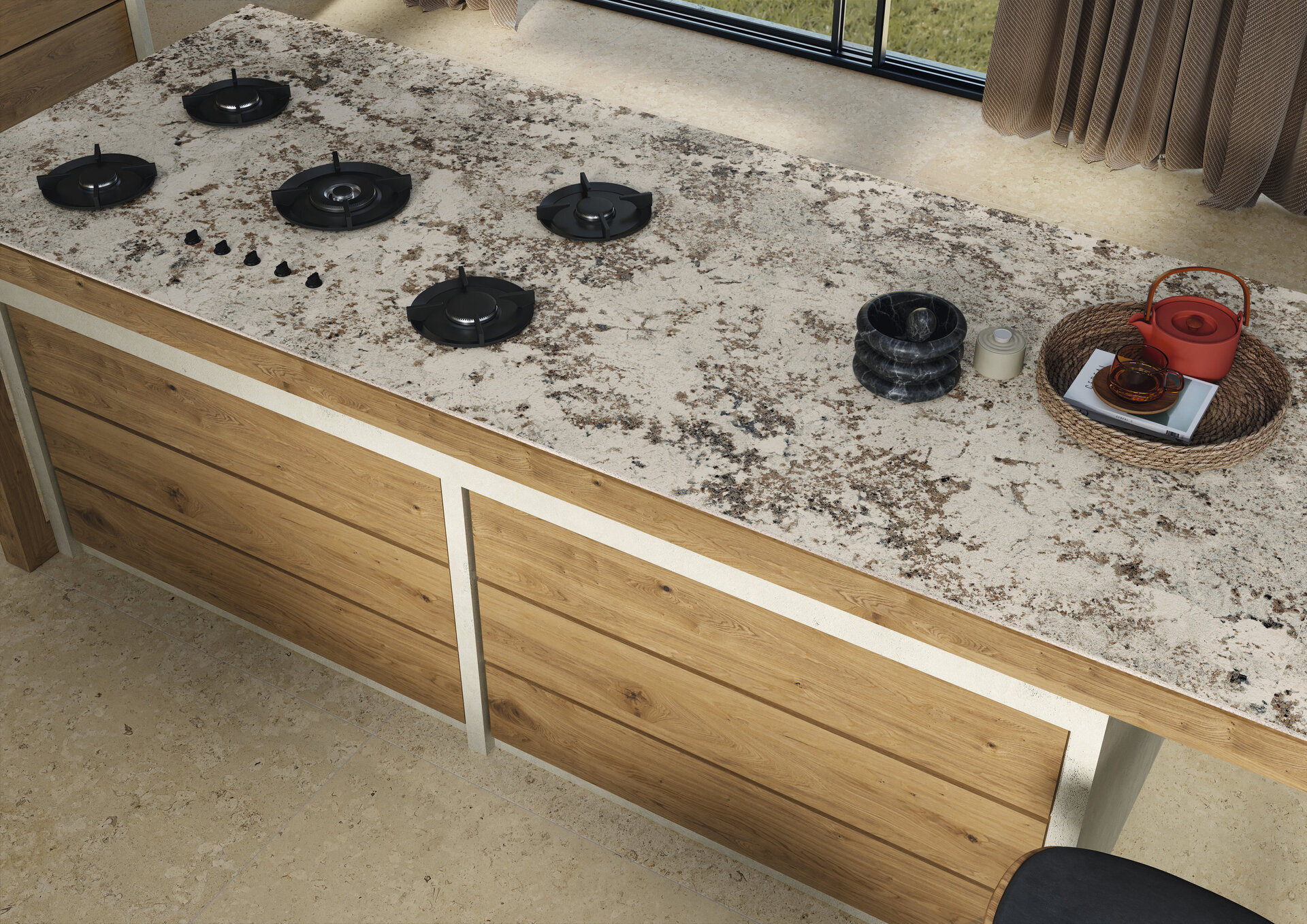 Cement Effect Porcelain Tiles - SAPIENSTONE
